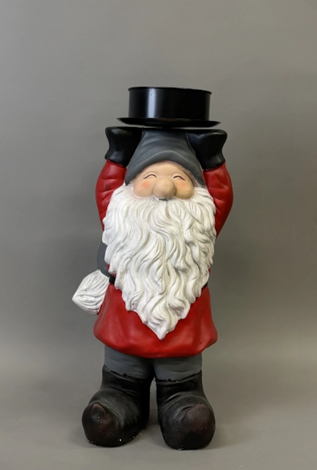 JULTOMTE med marschallhållare