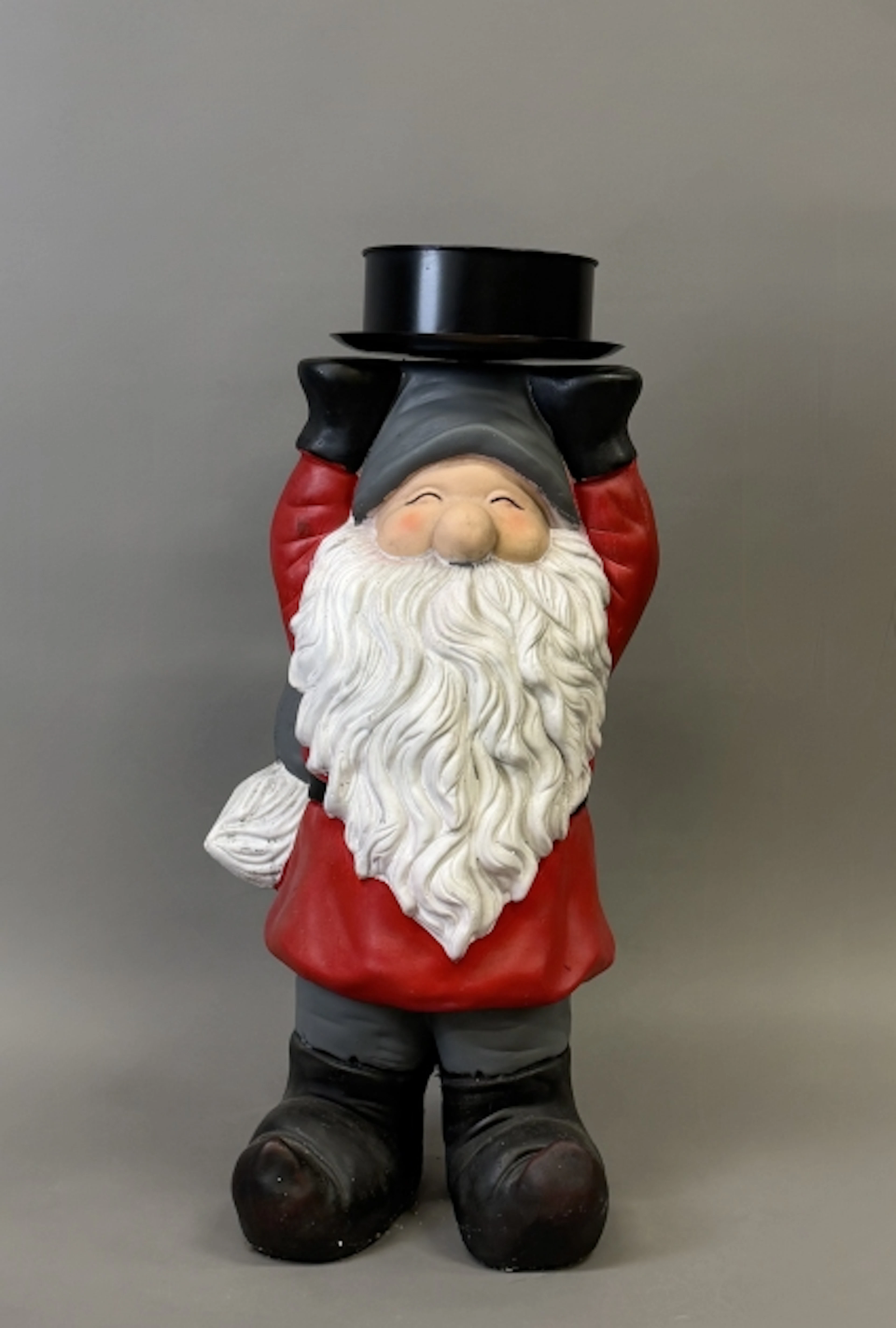 JULTOMTE med marschallhållare