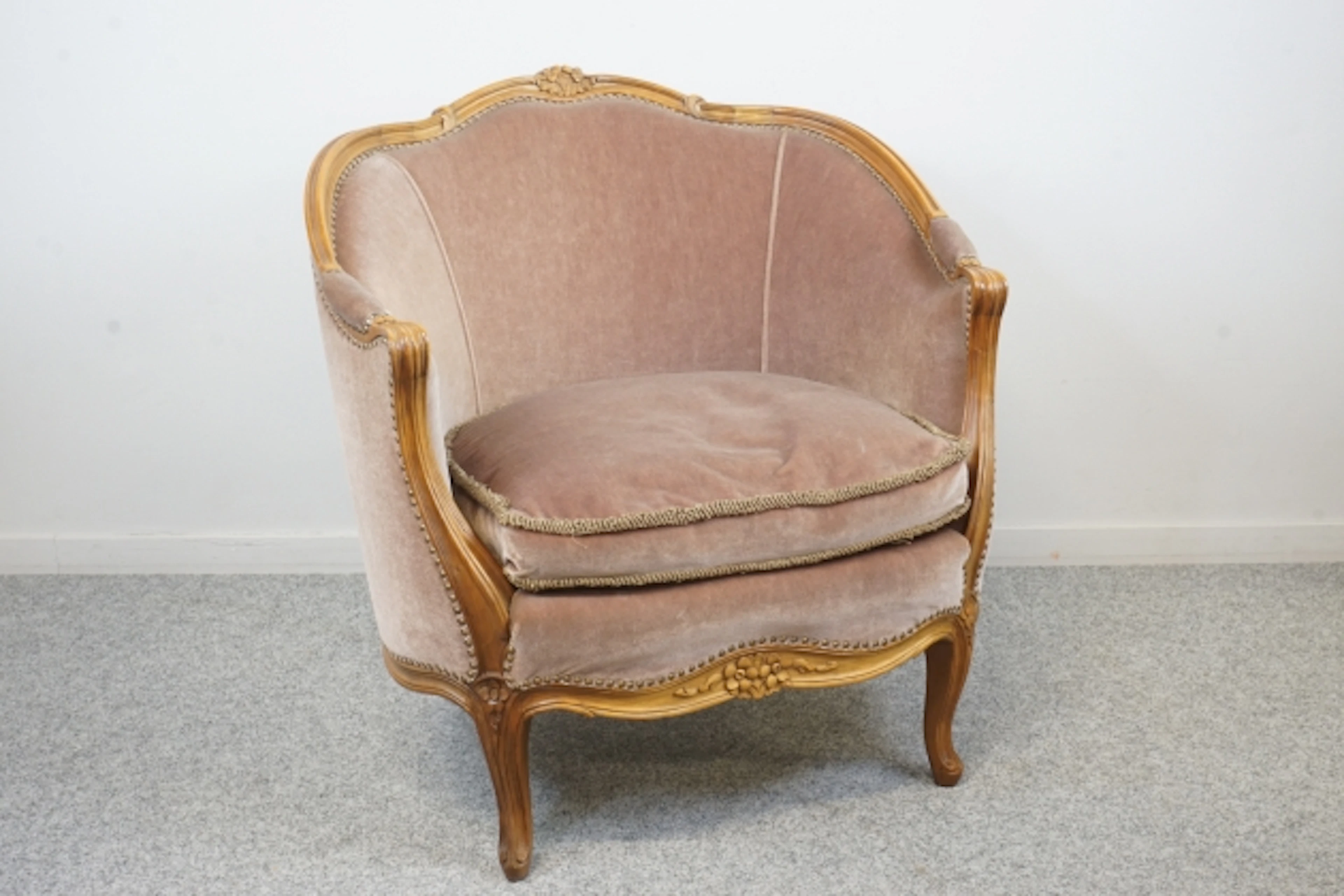 Baljfåtölj, Rokoko stil, Lani, 1900-talets mitt