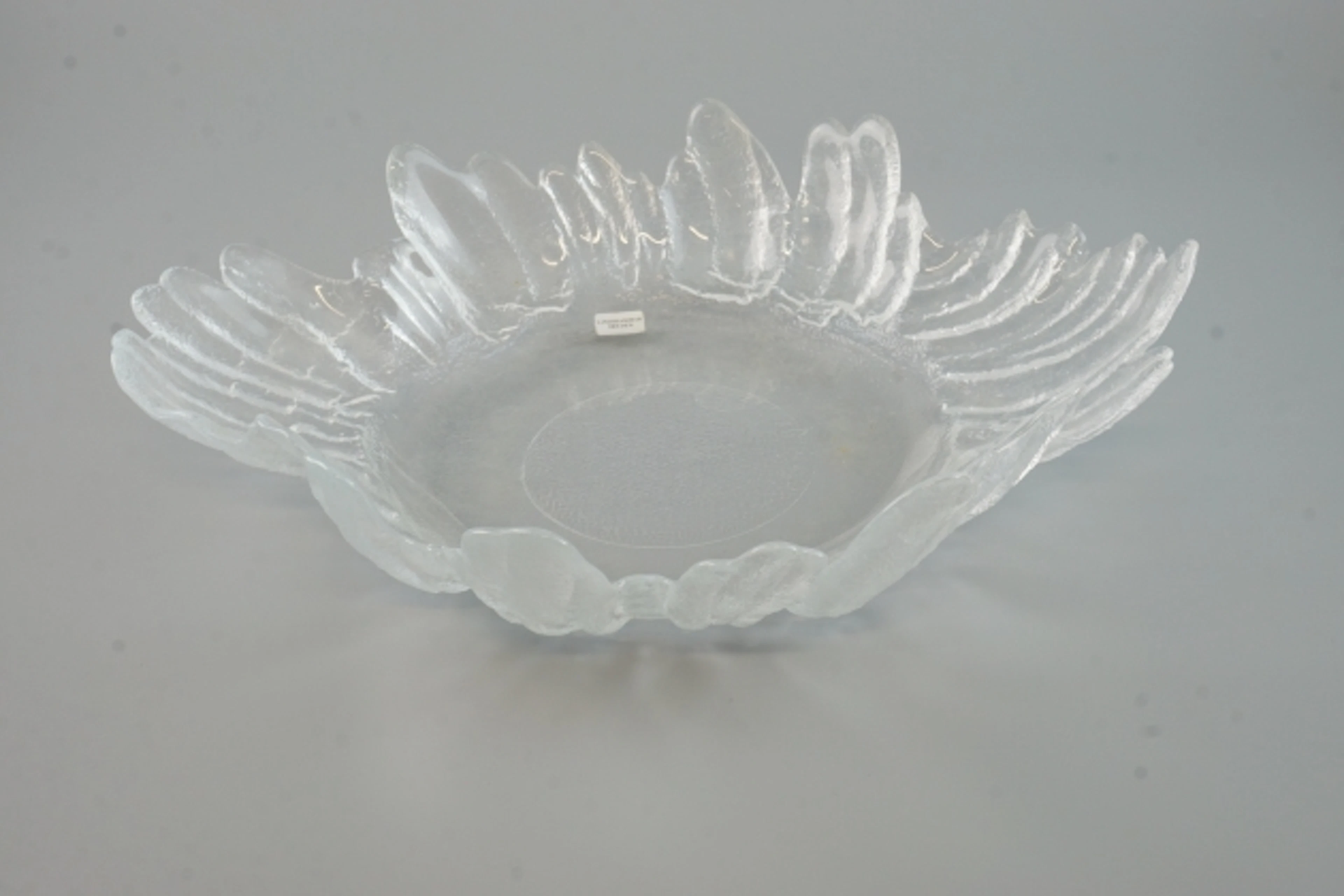 Glasfat, Barock, Christer Sjögren, Lindshammar Sweden, 1970-tal.