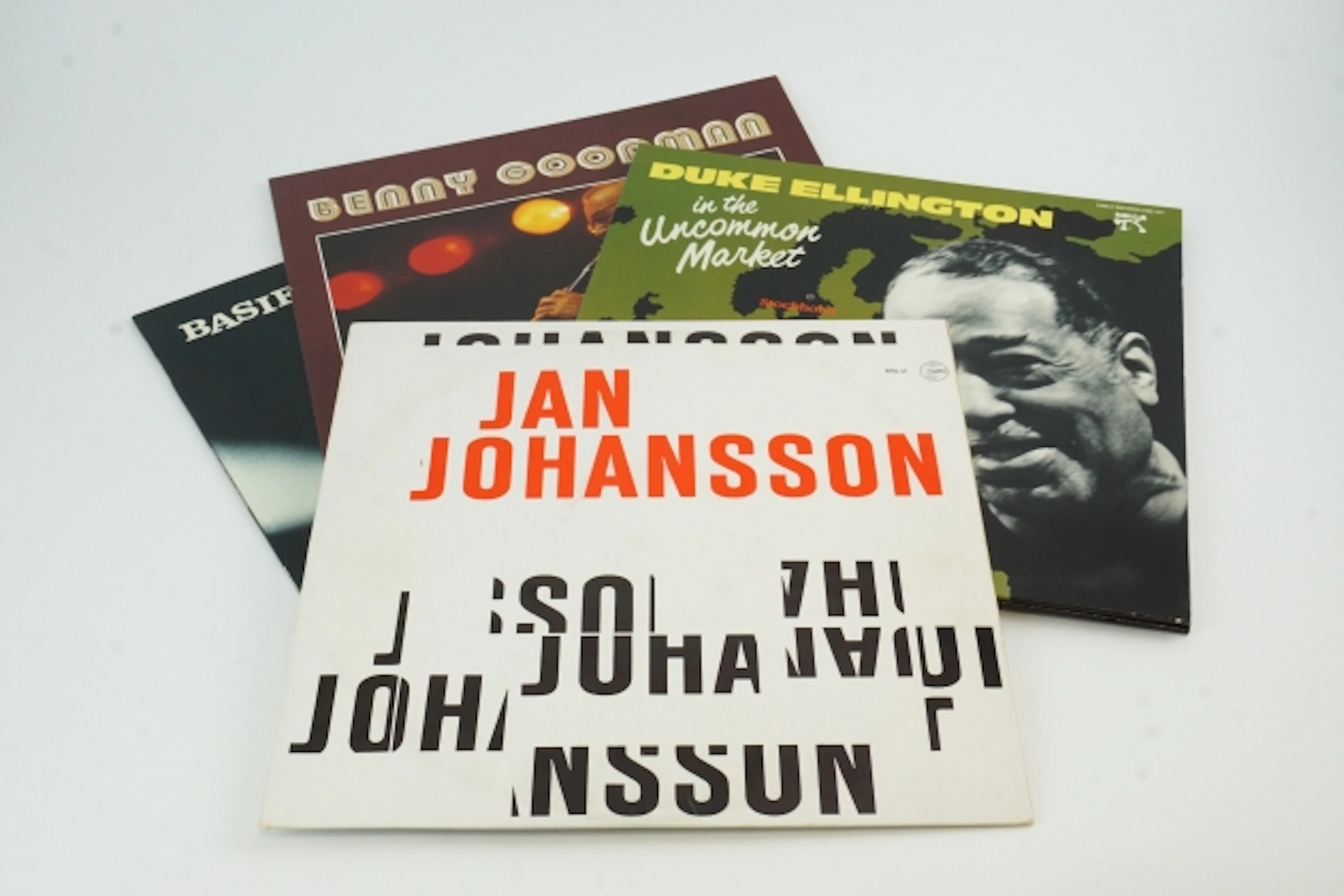 Lp vinyl Jazz, Benny Goodman, Jan Johansson m.m.