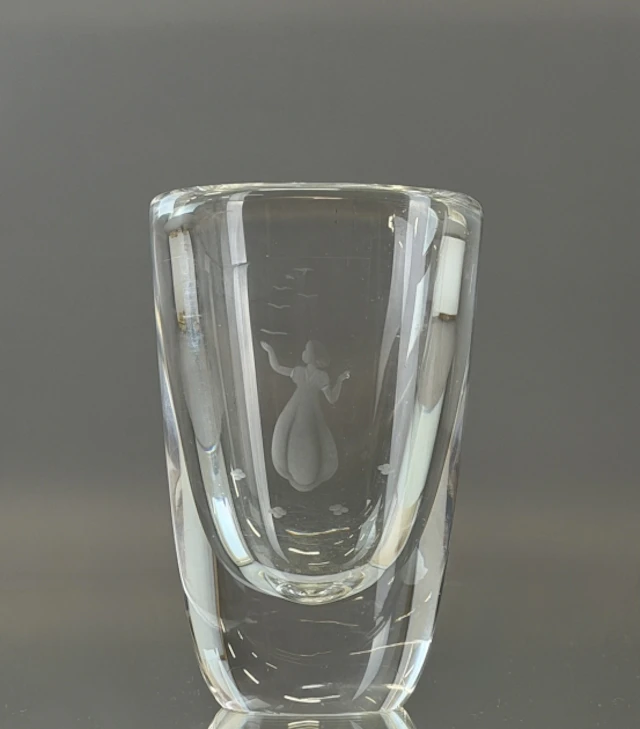 BENGT EDENFALK, Vas, glas, Skruf, signerad