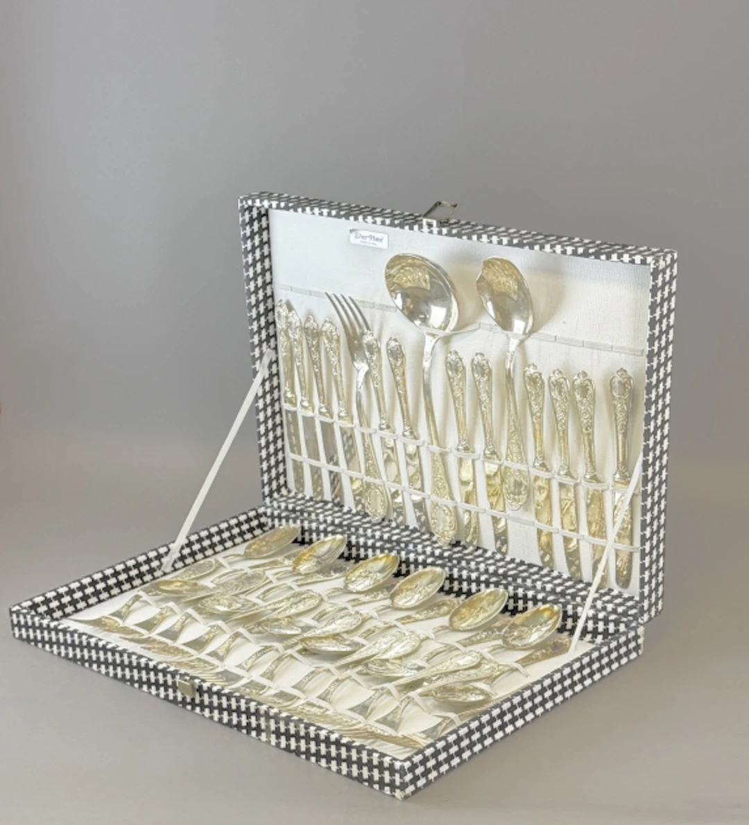 BESTICKSET, nysilver, Italien