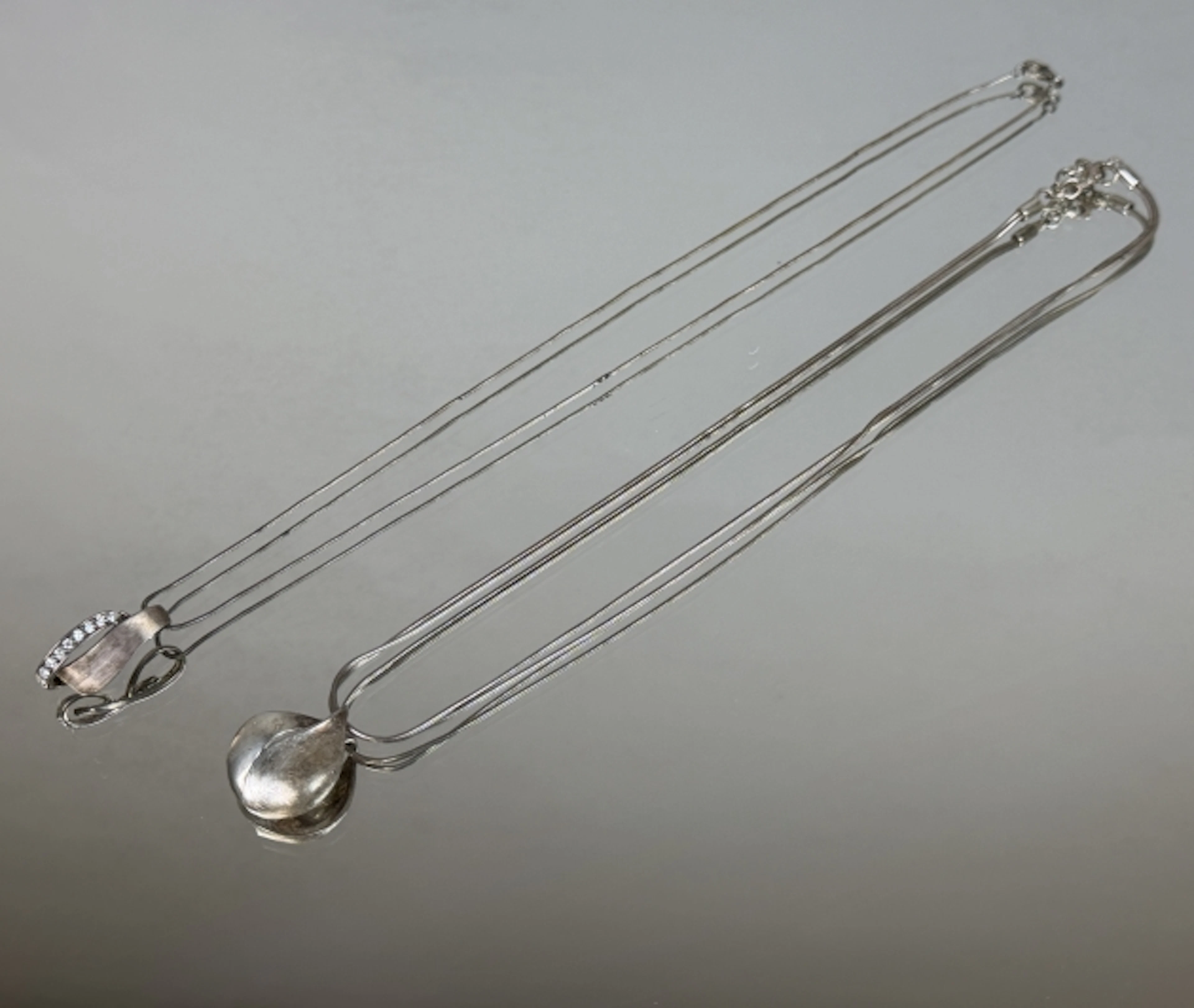 HALSBAND MED HÄNGE, 2 st, 925