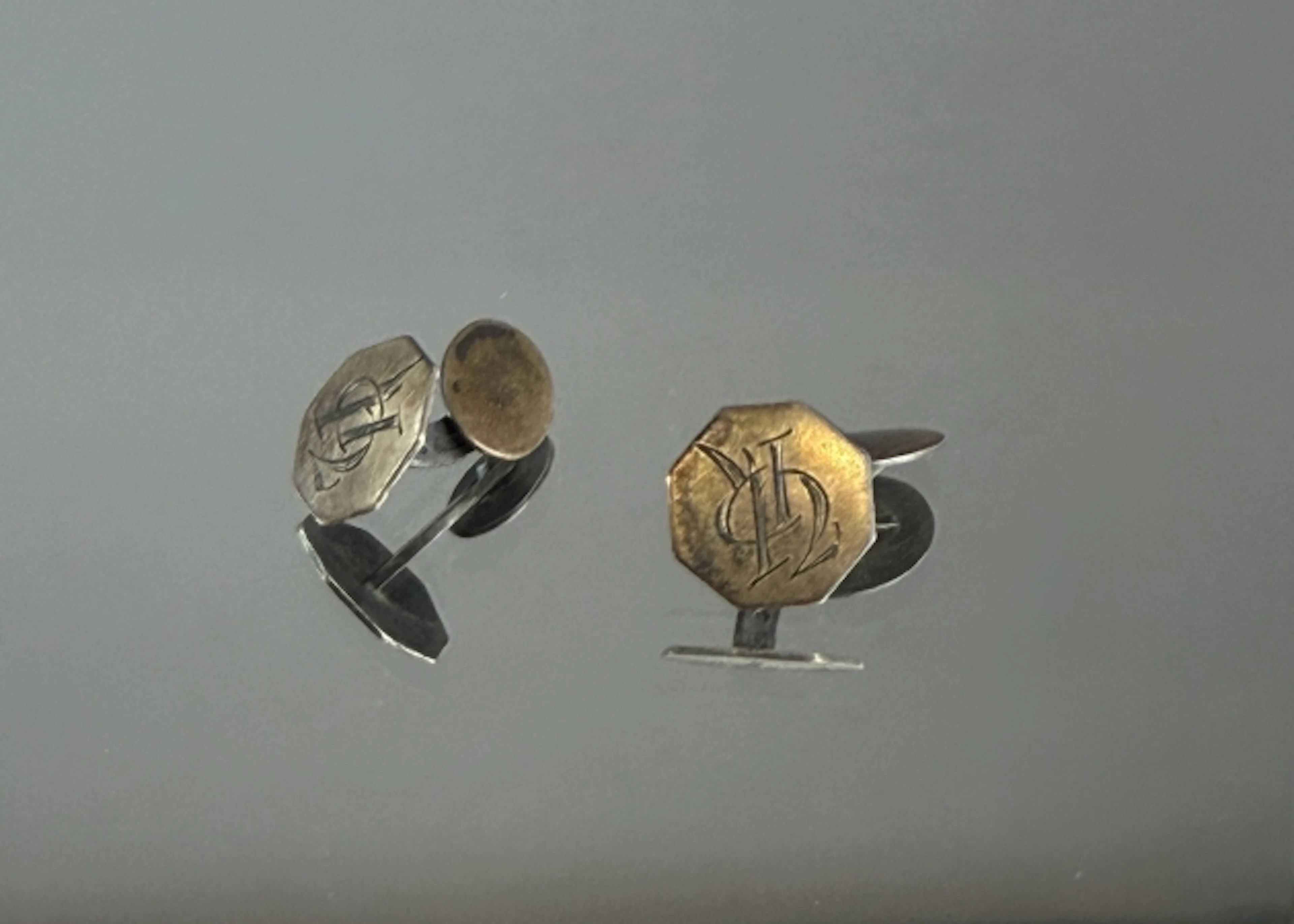 MANCHETTKNAPPAR, Silver