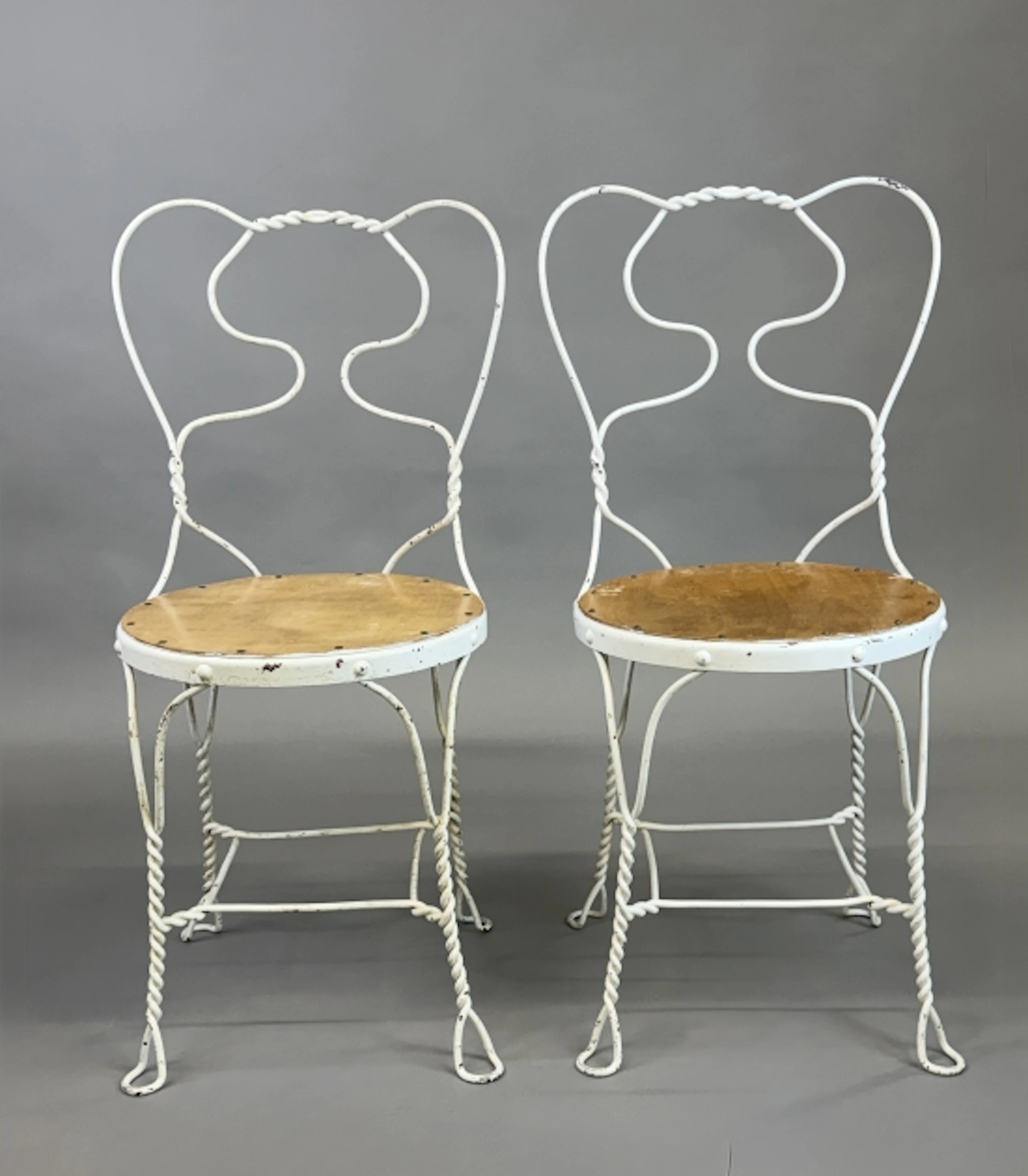CAFÈSTOLAR, 2 st, K.F. Larsson Geijersdal