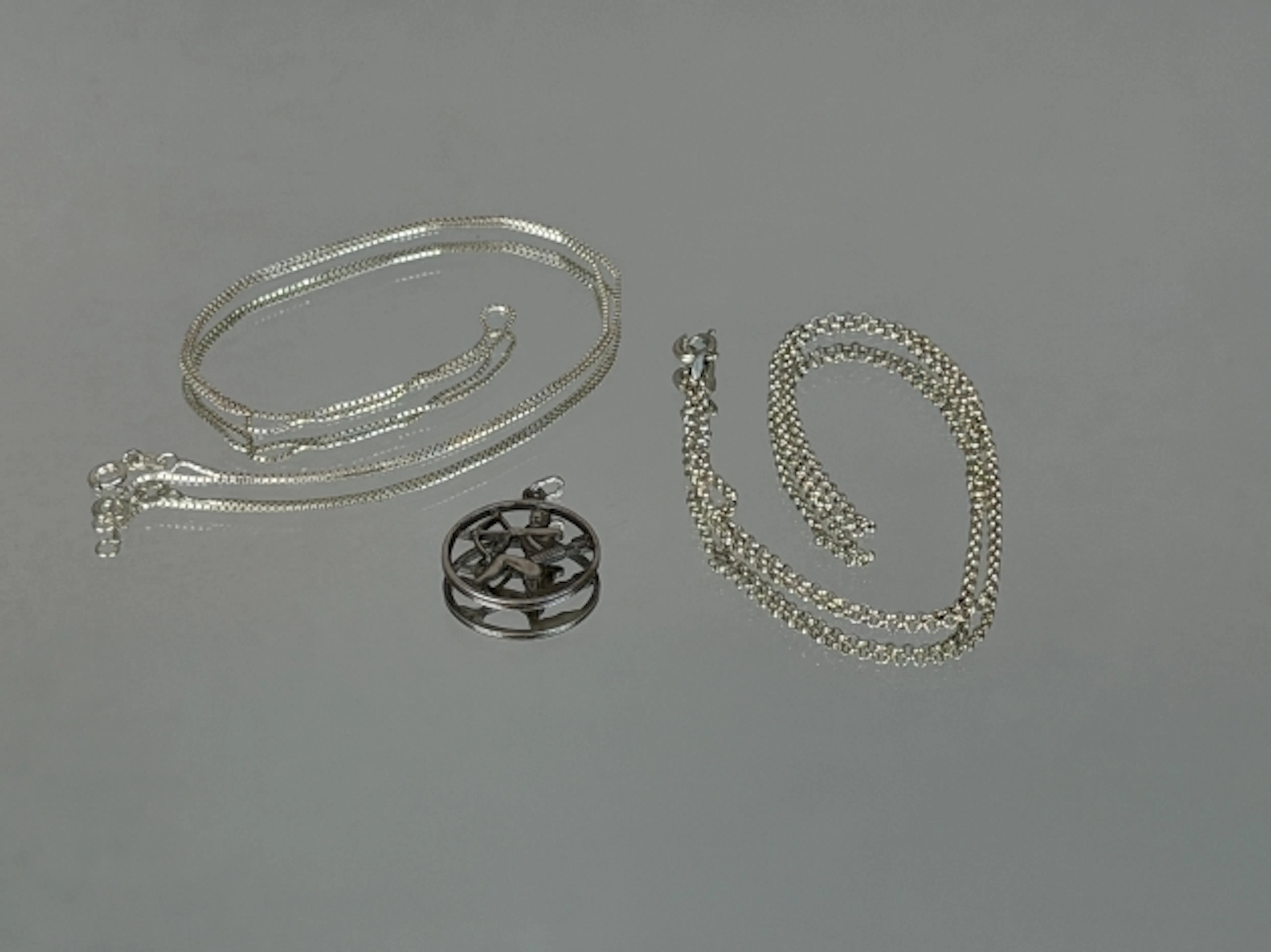 SILVERHALSBAND, 925, 835, 6,9 gram.