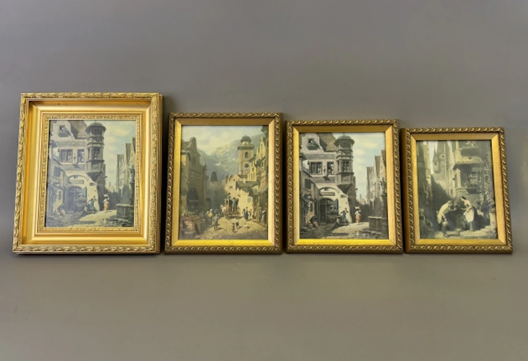 REPRODUKTIONS Tavlor, Carl Spitzwegs, år 1855-1878