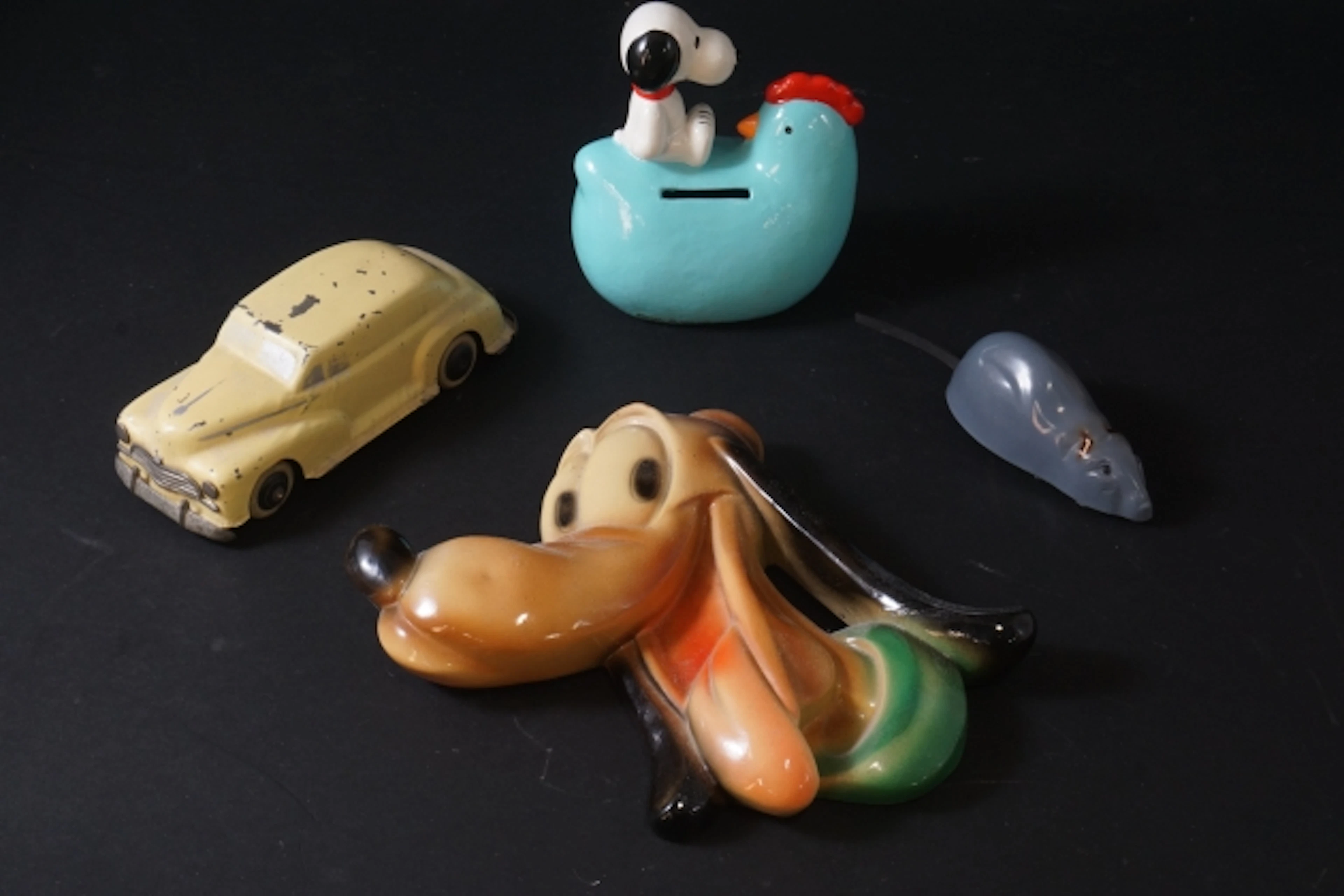Diverse Vintage Leksaker, Disney, Snobben mm.