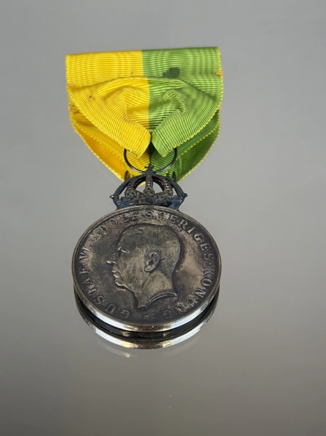SILVERMEDALJ, Gustaf VI Adolf, 1953