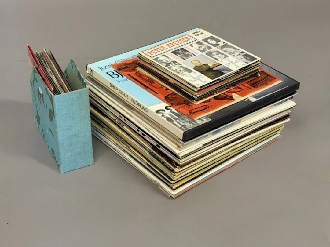 PARTI VINYLSKIVOR, bl.a Jussi Björling