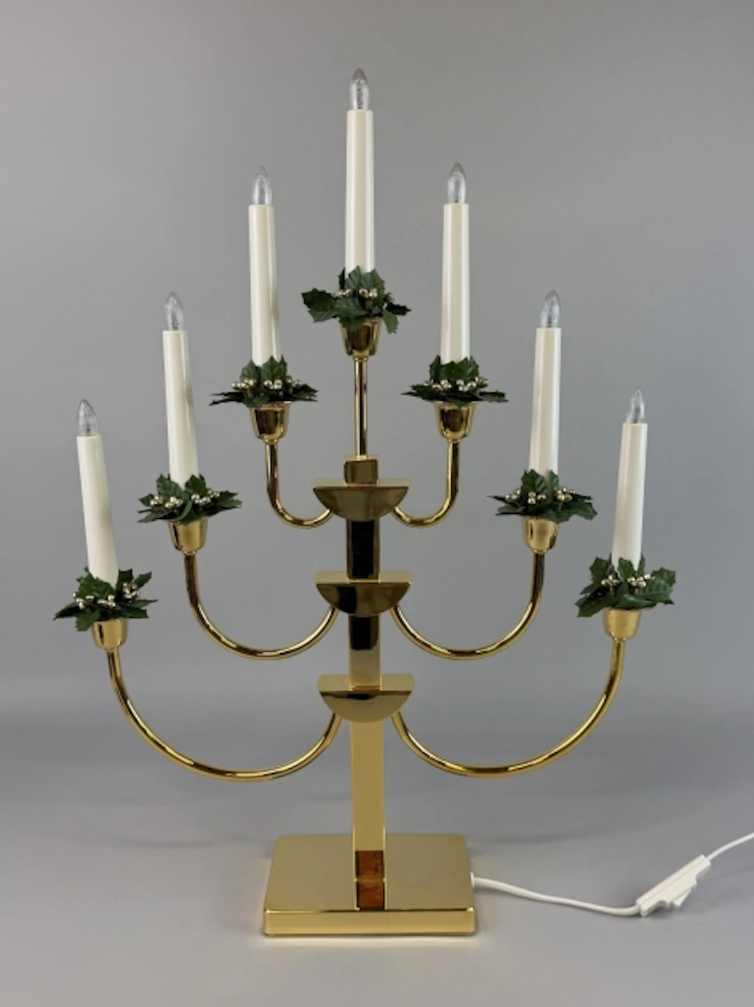 ADVENTSLJUSTAKE, mässing, Markslöjd
