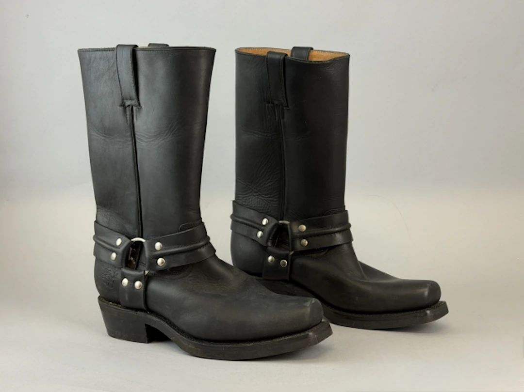 GRINDERS, Unisex, Western höga läderstövlar. strl 42