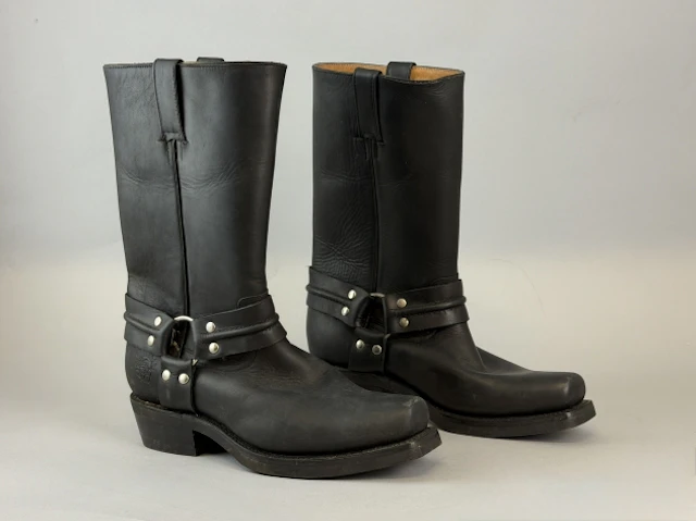 GRINDERS, Unisex, Western höga läderstövlar. strl 42