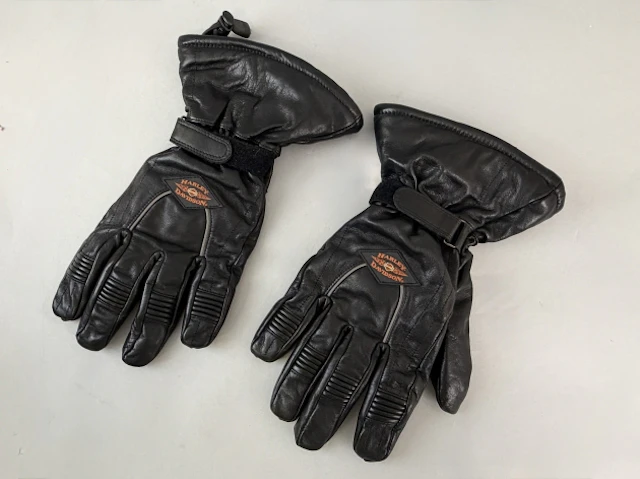 HARLEY DAVIDSON, skinnhandskar, strl XL