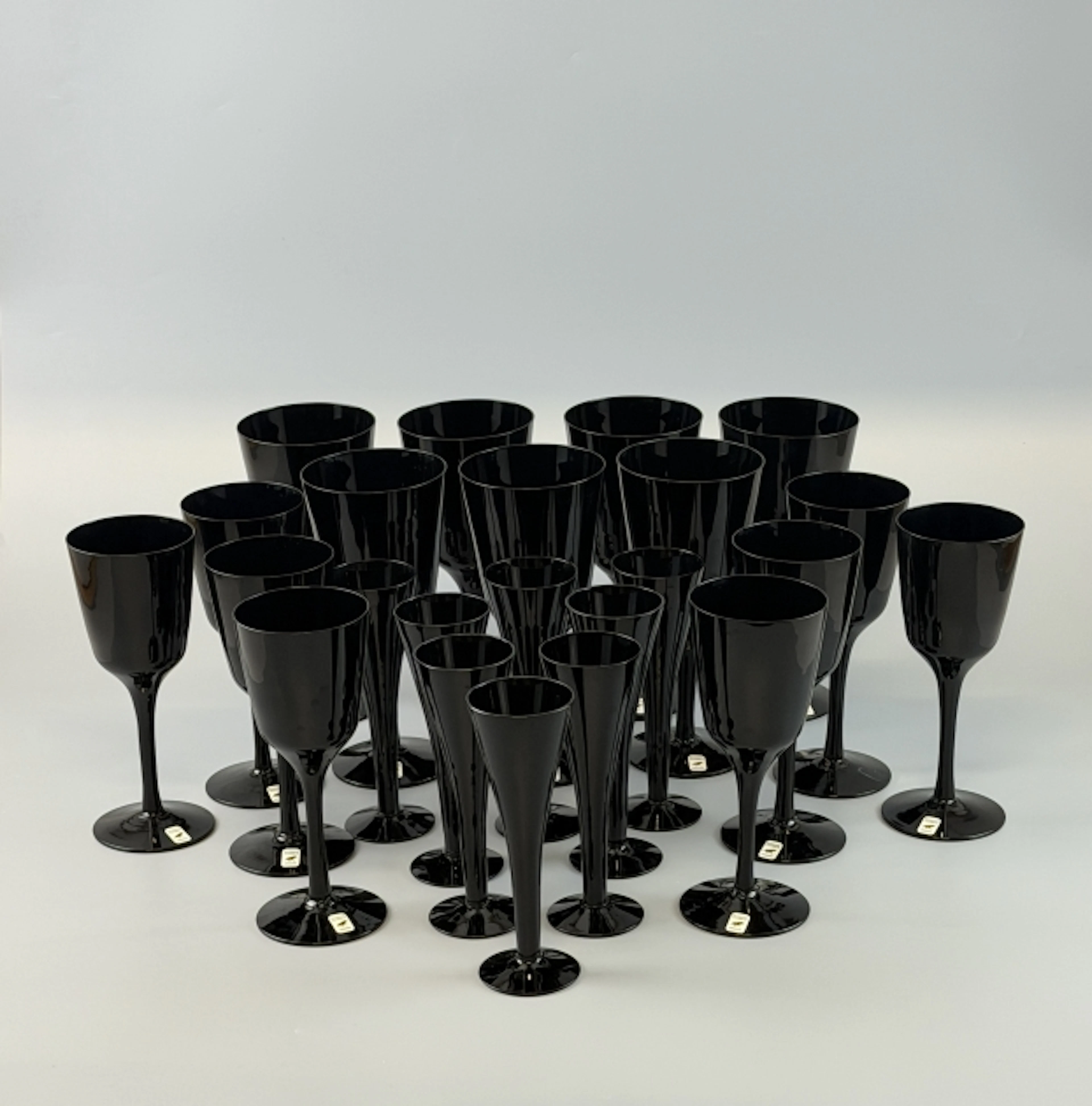 23 delar Älghults glasbruk, 1900-talets andra gälft.
