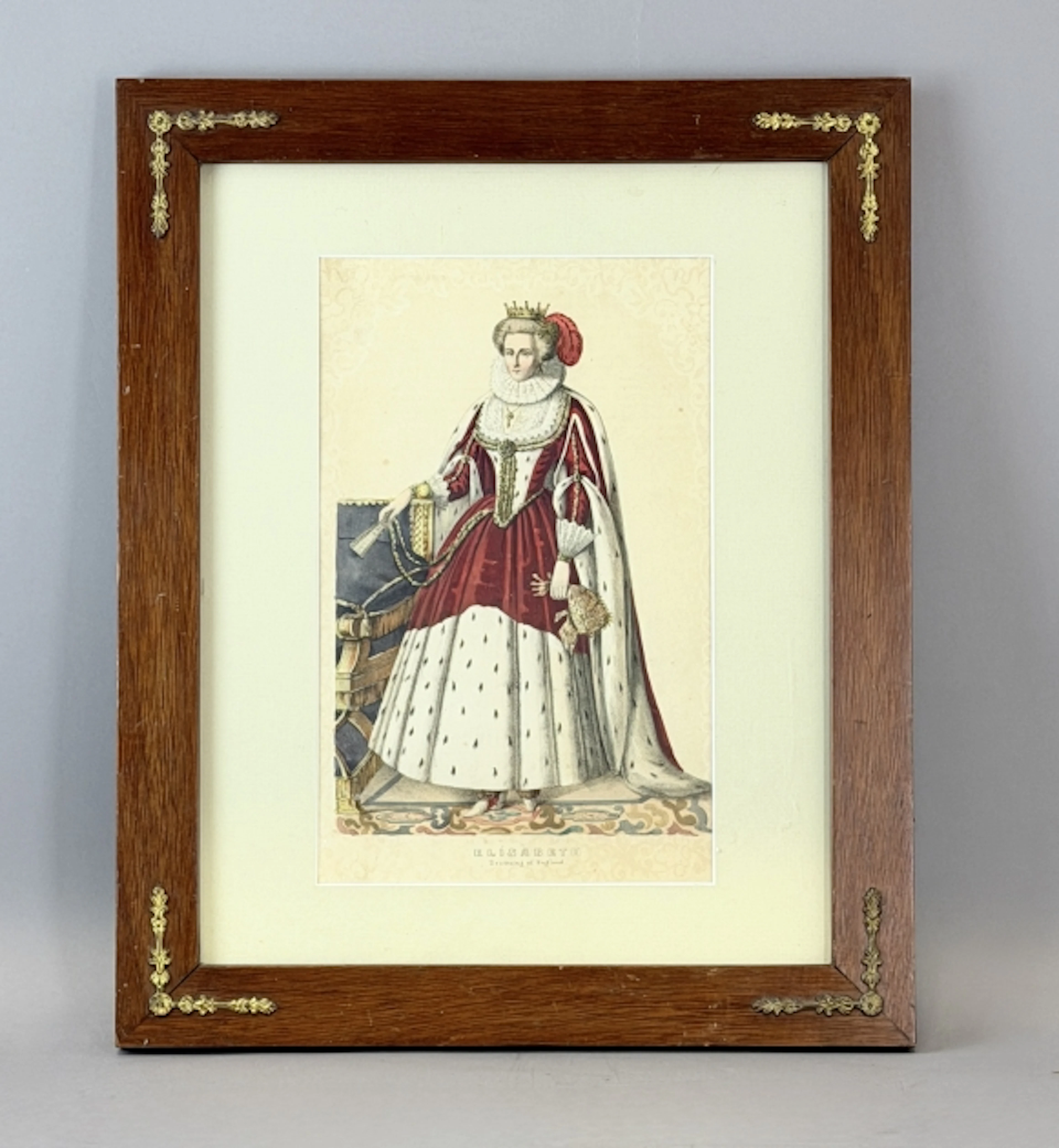 GRAFISKT BLAD, Drottning Elisabeth, 1800-tal