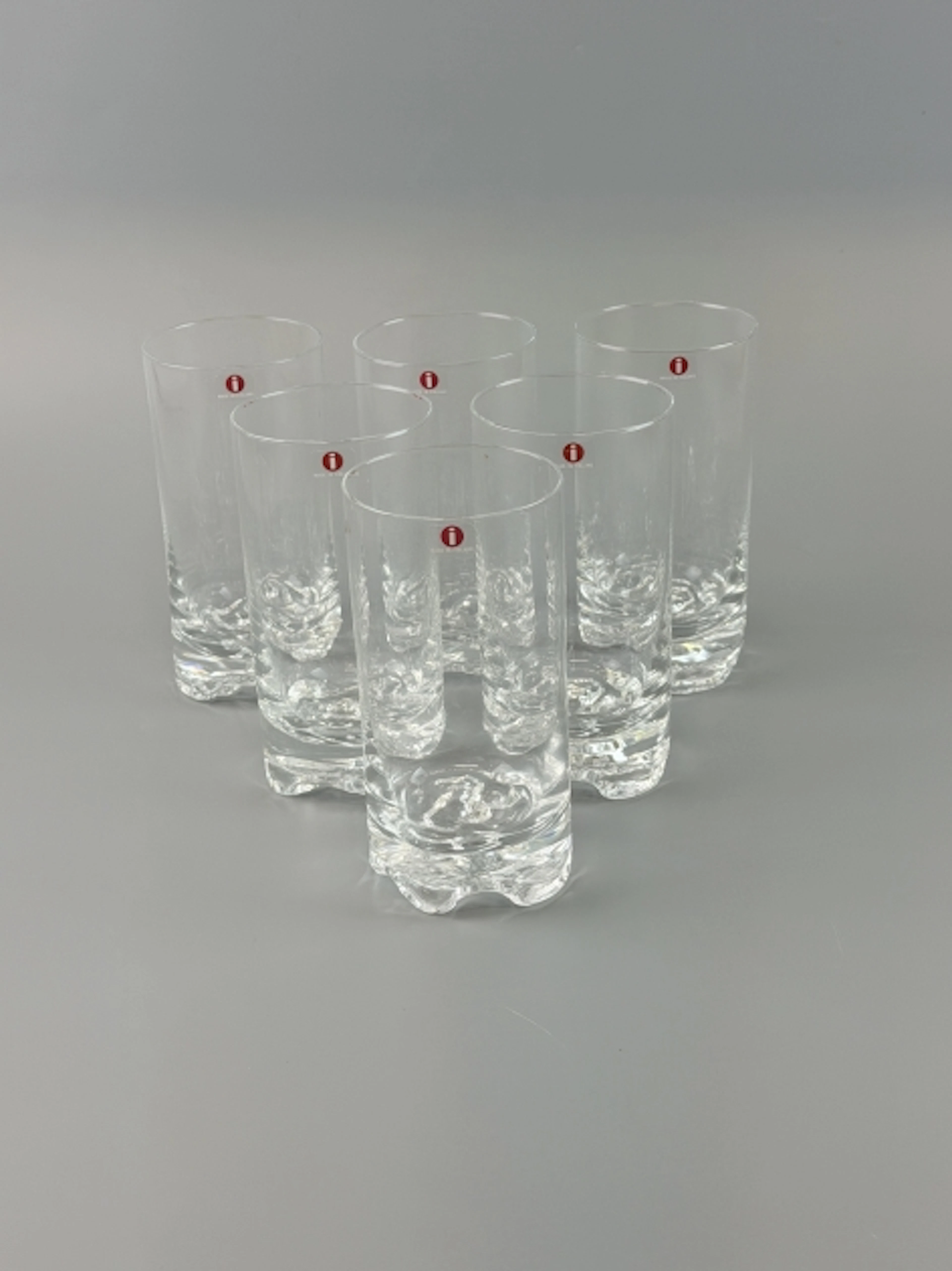 Tapio Wirkkala, Iittala, Highball glas, 6 st