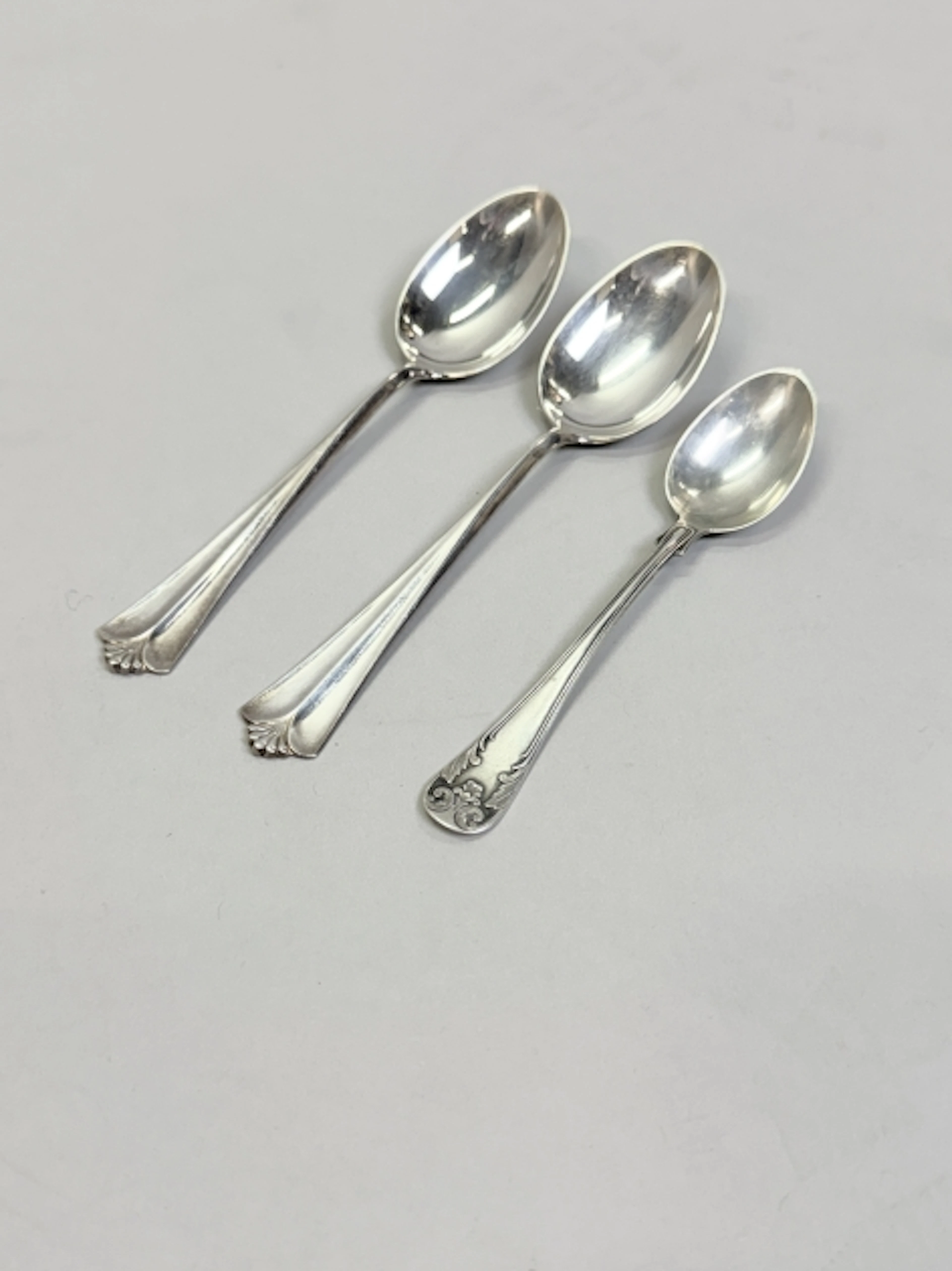 Skedar silver, bl.a David Andersen 830, S