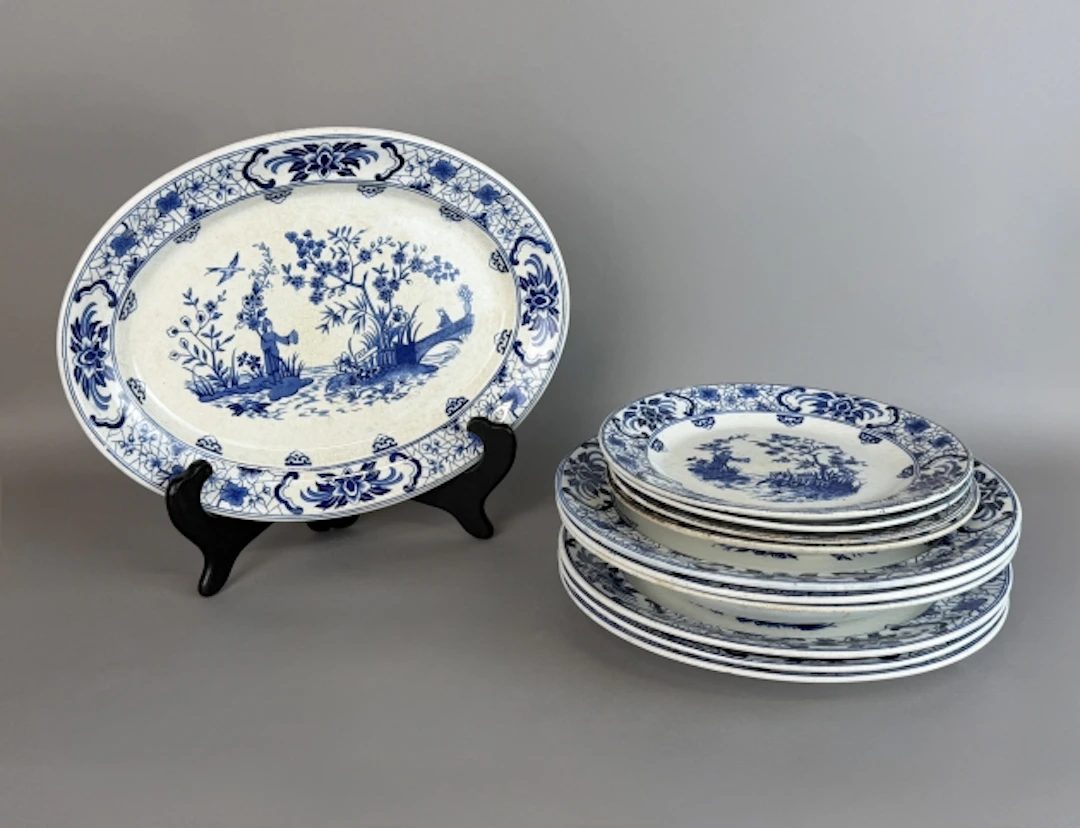 SERVISDELAR, 11 delar, "Shanghai" Rörstrand
