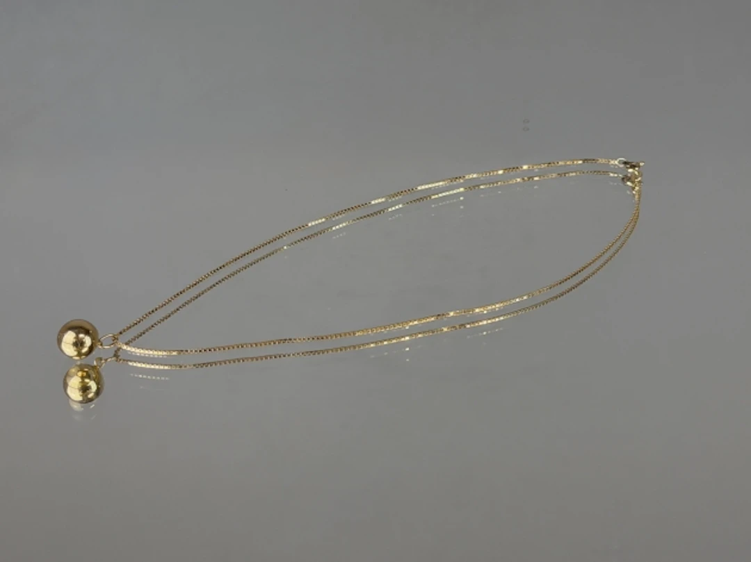 HALSBAND MED HÄNGE, Guld, 18K, 4 gram