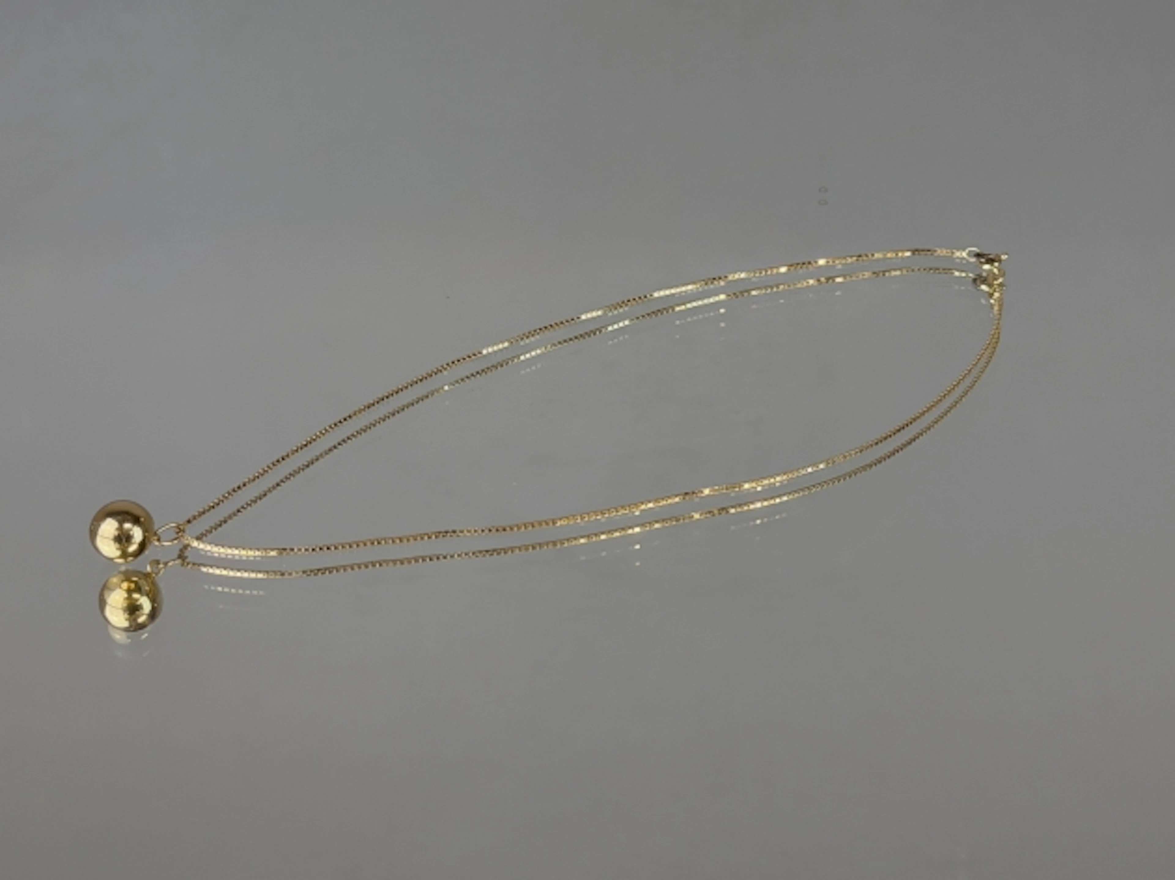 HALSBAND MED HÄNGE, Guld, 18K, 4 gram