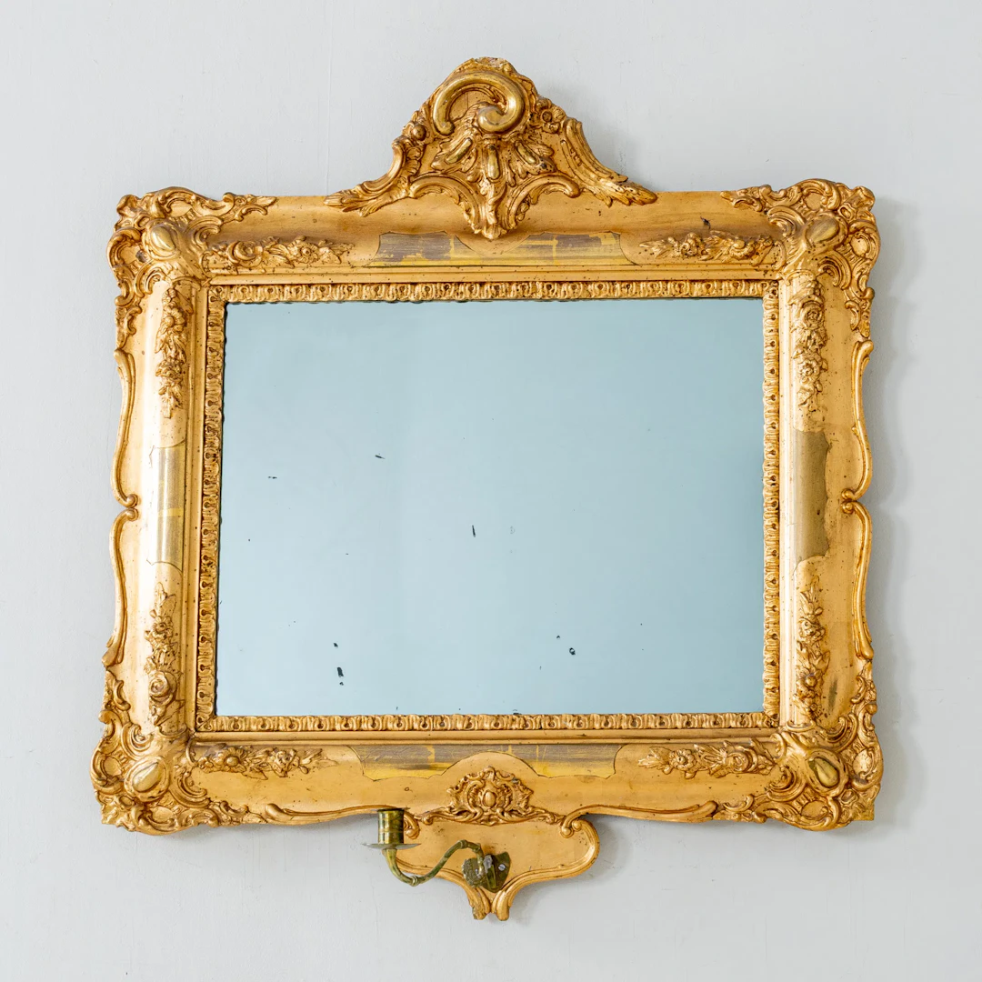 SPEGELGLENETT, bronzed, 1800s