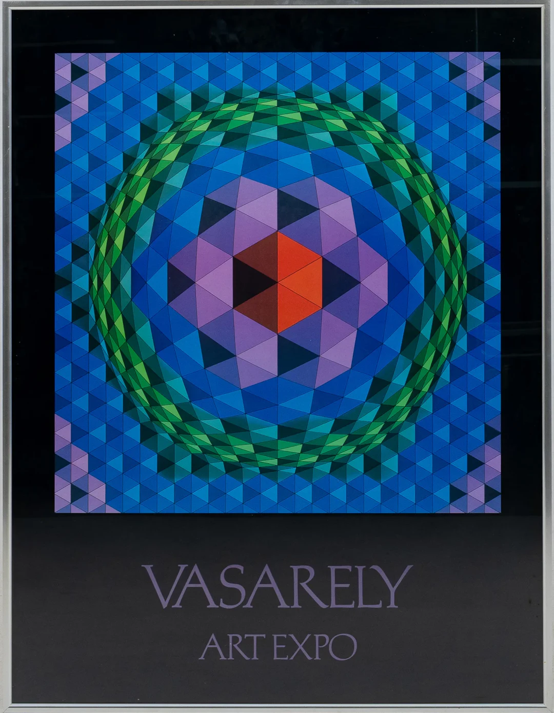 POSTER, offset printing, Vasarely Art Expo