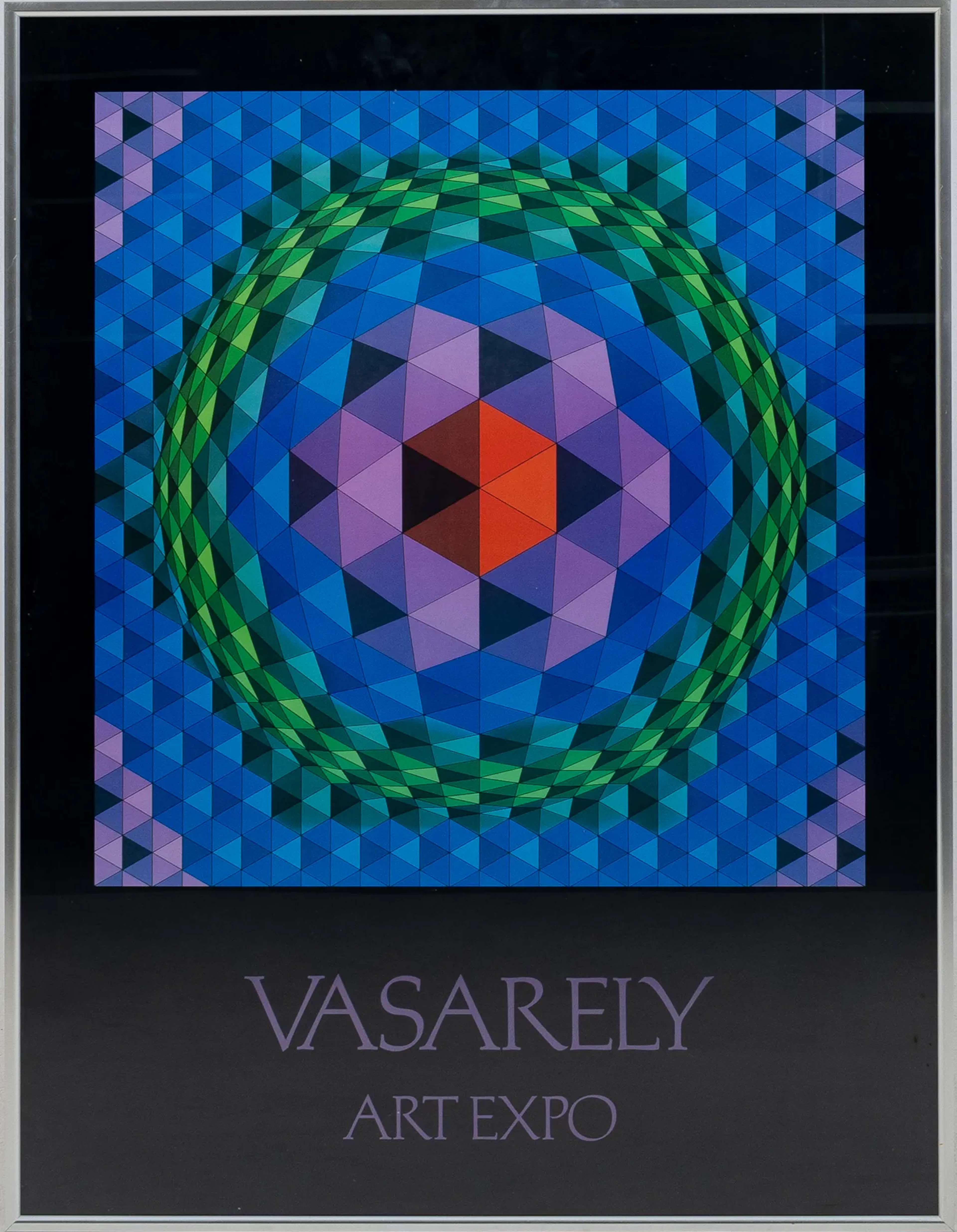 POSTER, offset printing, Vasarely Art Expo