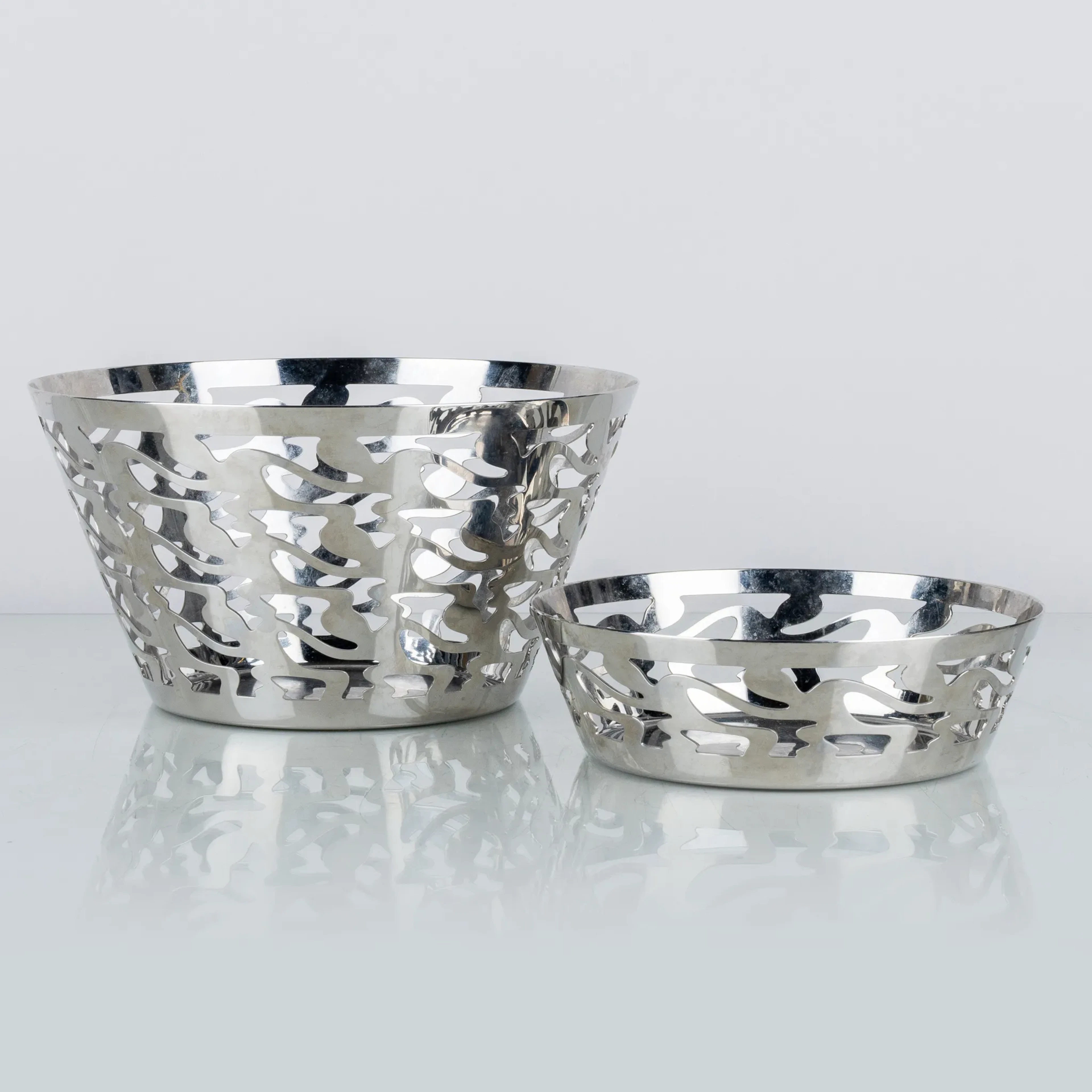 BOWLS, 2 pezzi, in acciaio inox, S Giovannoni, Alessi, Italia