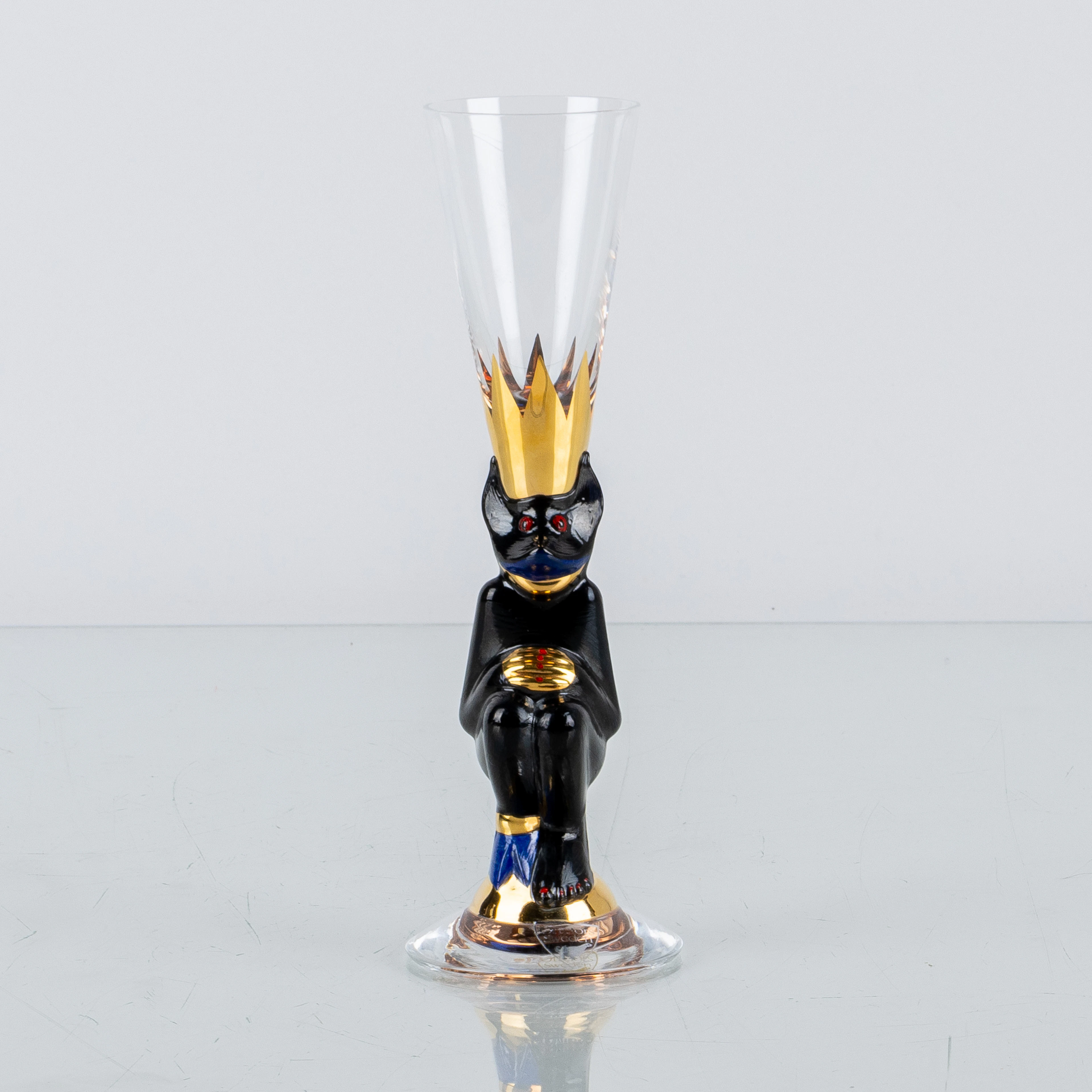 GUNNAR CYRÉN, snapsglas, "Djävulsglas", ur Nobelservisen
