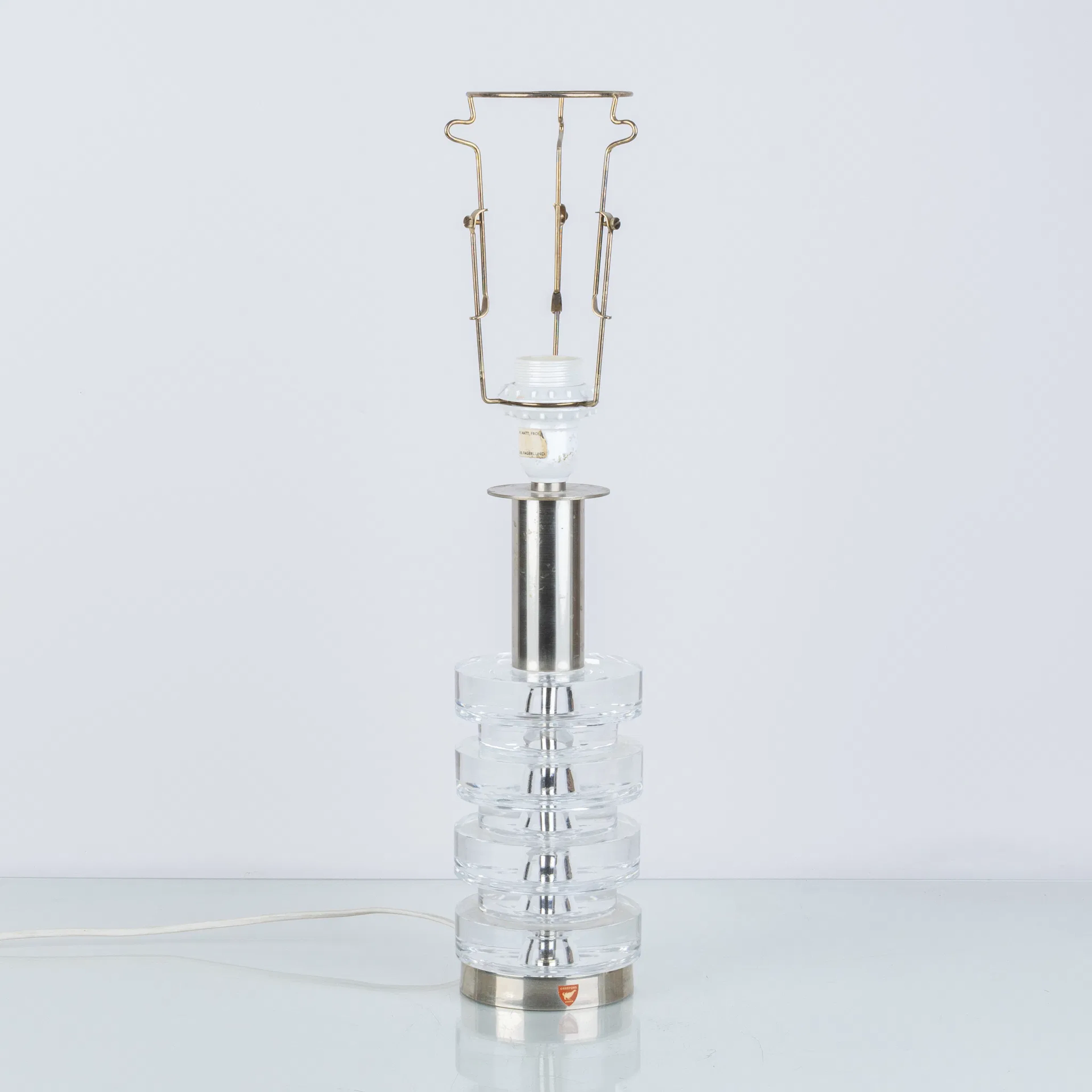 CARL FAGERLUND, table lamp, Orrefors