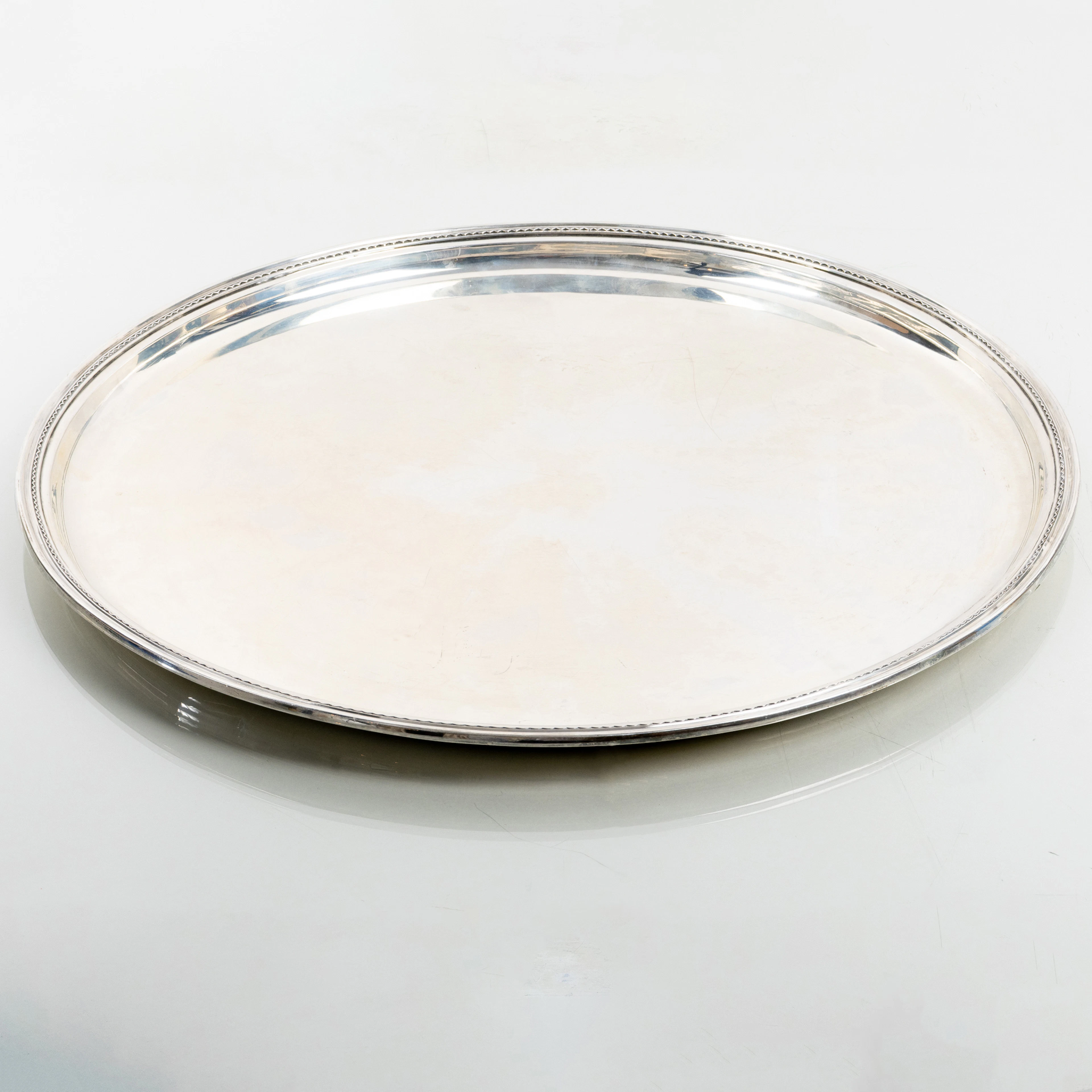 VASSOIO, argento, Stoccolma 1946, peso circa 1670 g