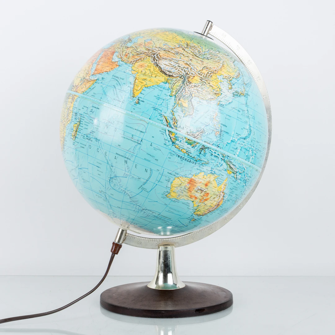 JORDGLOB, Scan-Globe A/S, Dinamarca, años 70