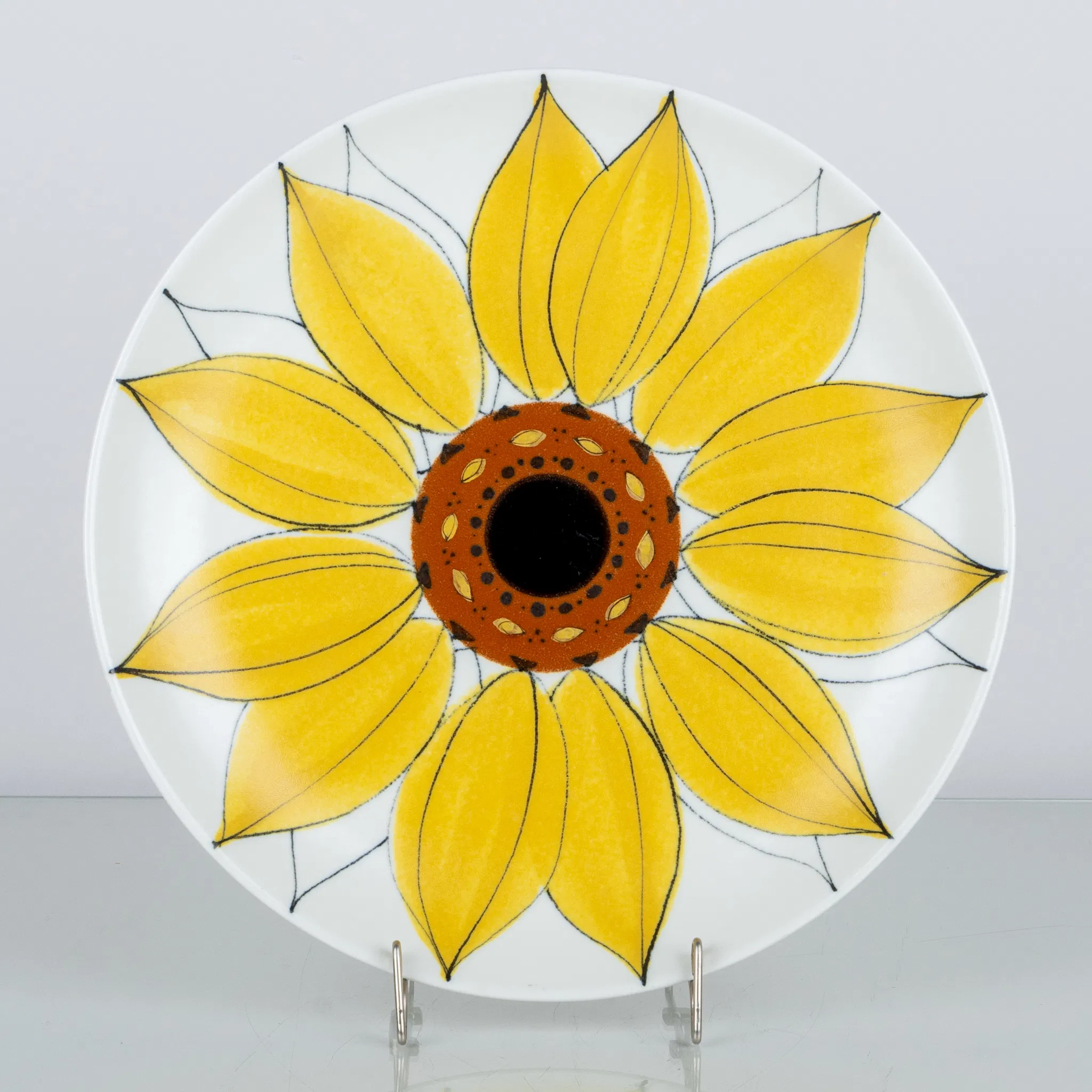 HILKKA-LISA AHOLA, ein Keramikgericht, "Sonnenblume", Arabien