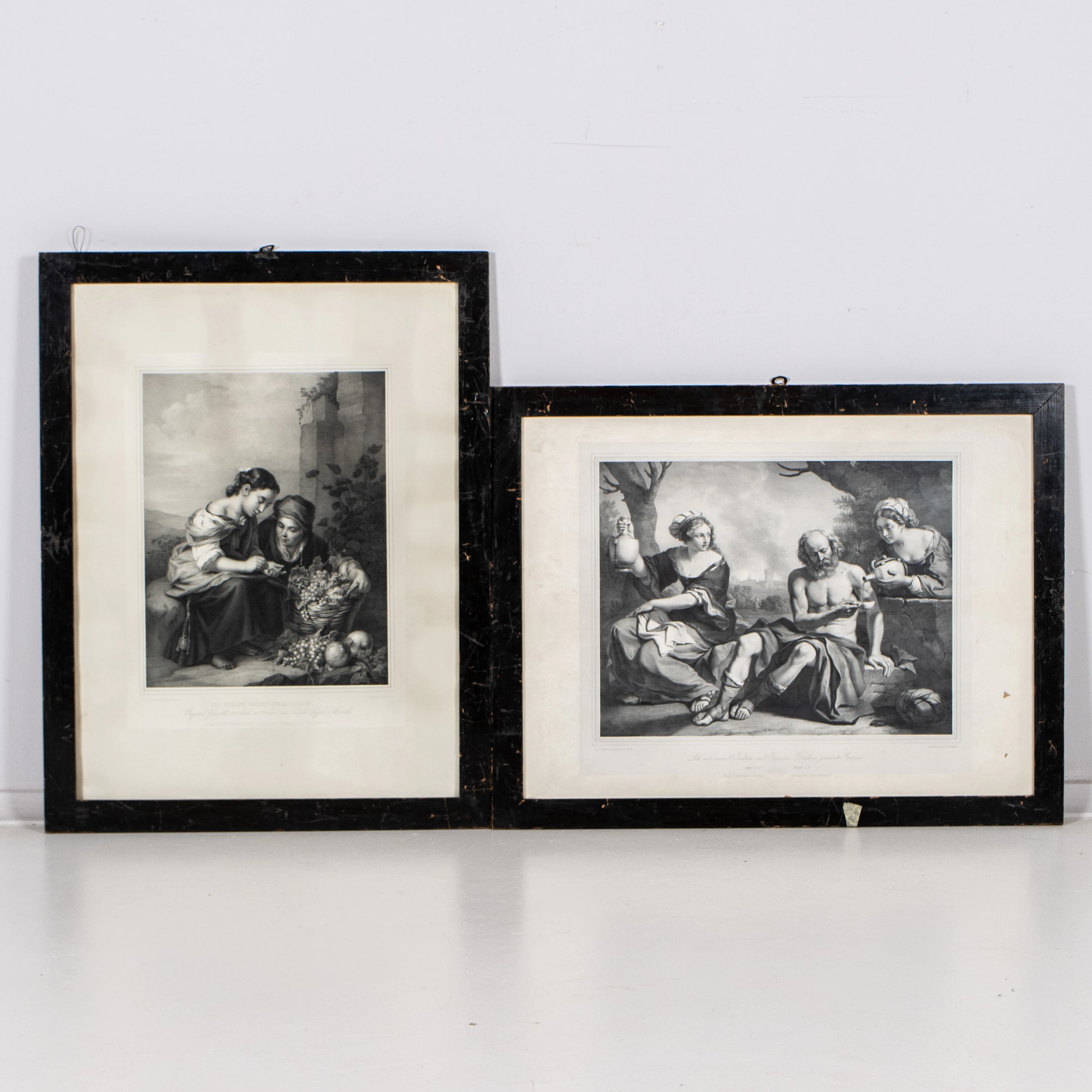 HOJAS GRÁFICAS, 2 EJEMPLARES, 1800s