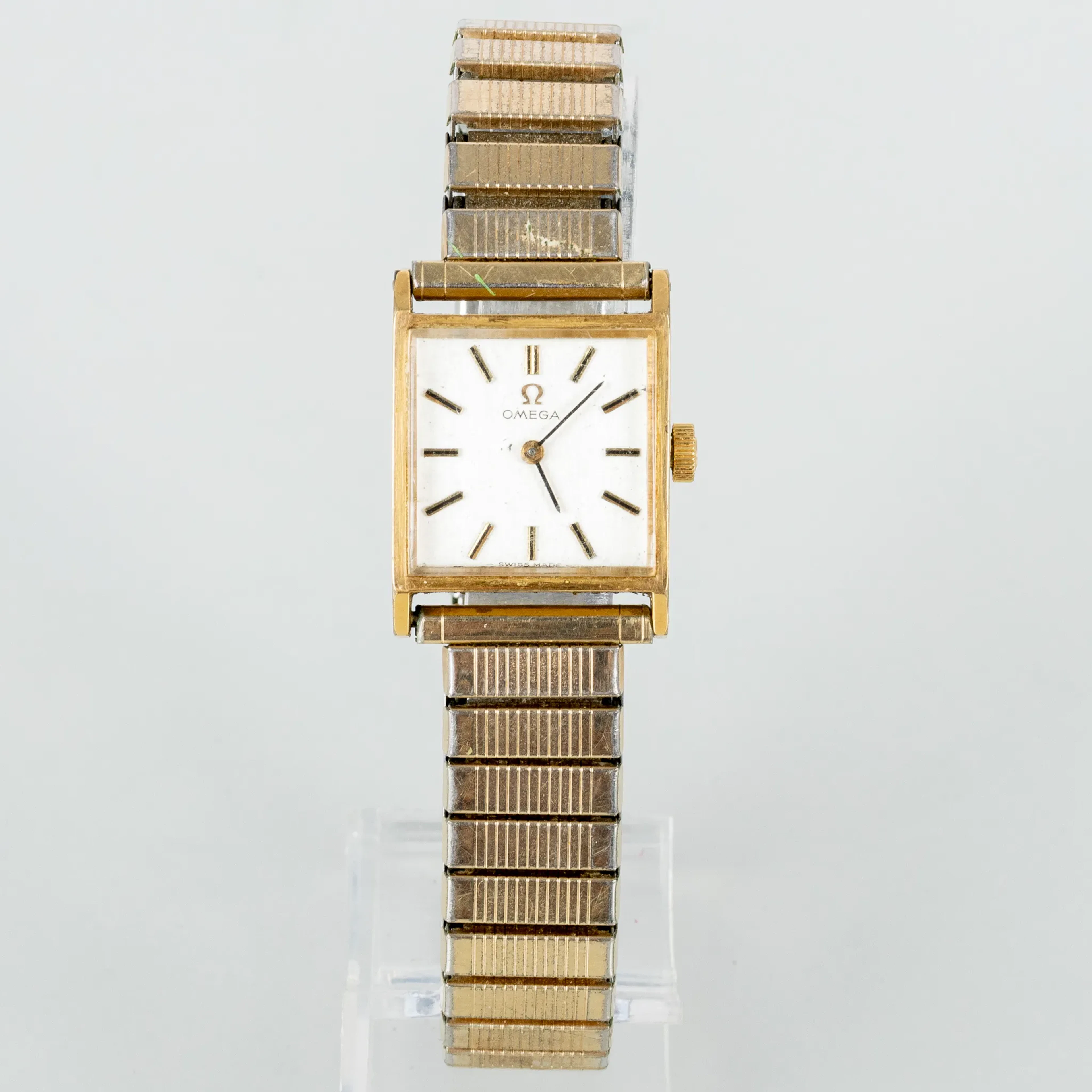 OMEGA, reloj de pulsera, doble de oro