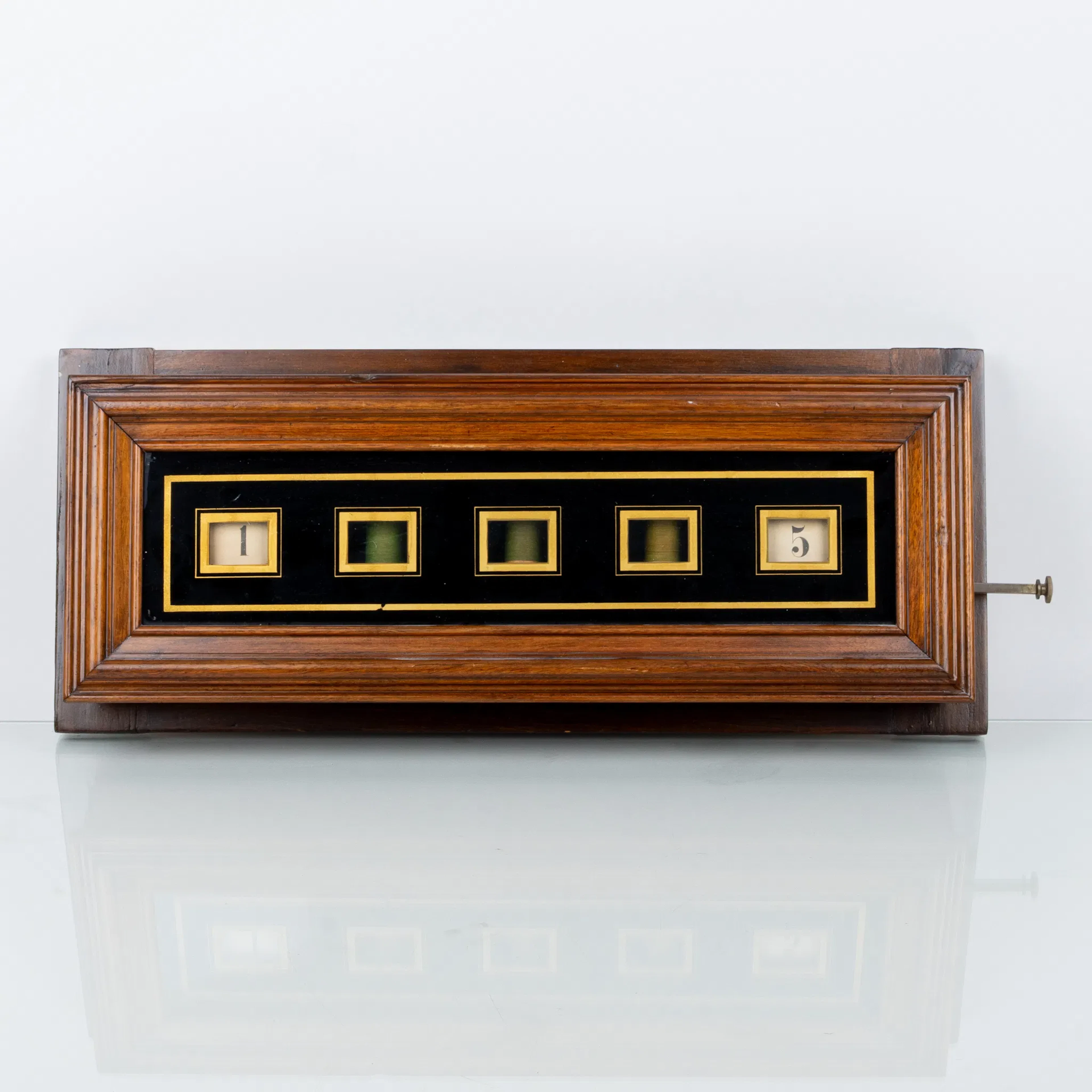 VALETTAL, wood and glass, early 1900s