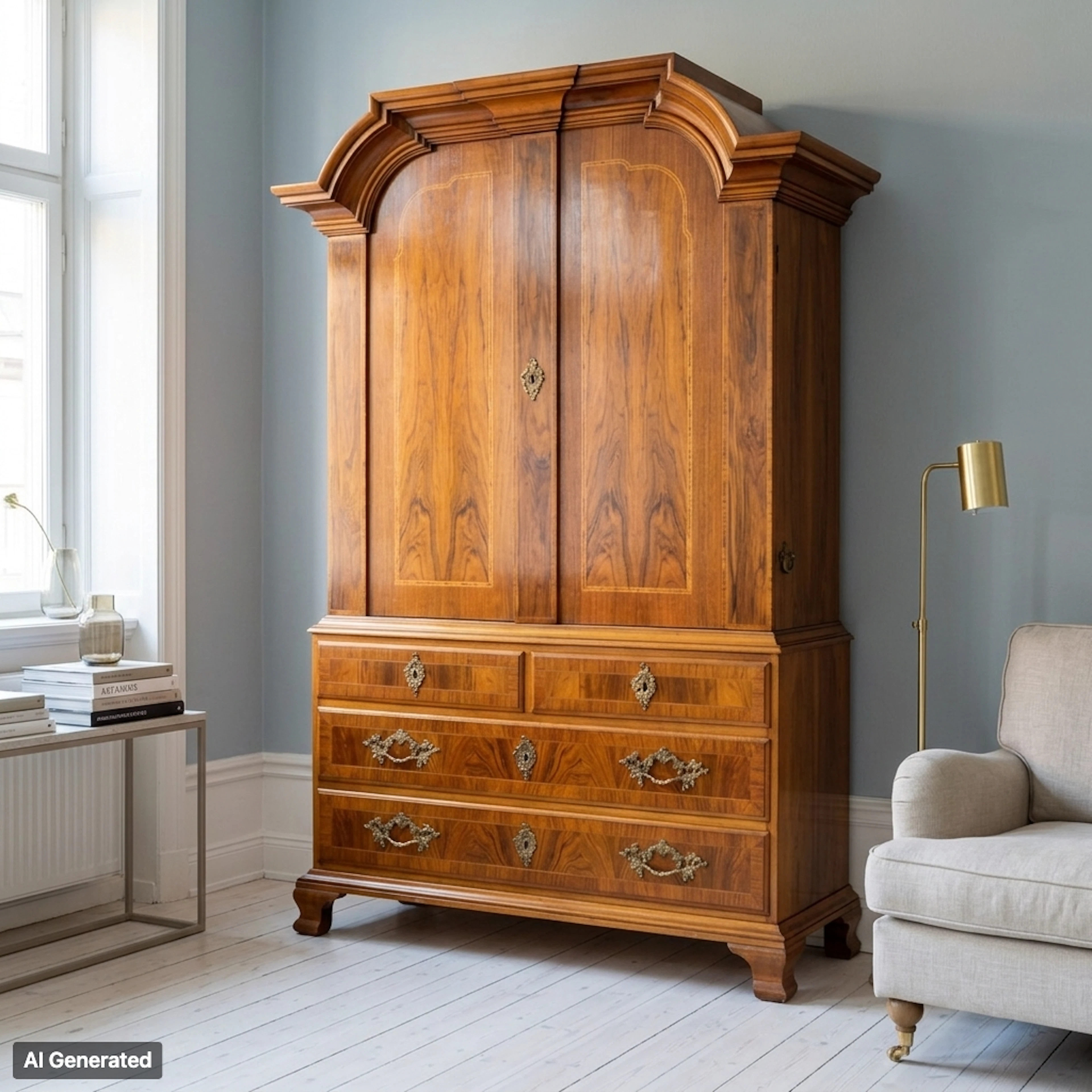 CABINETS, rococo style, the first half of the 20th century