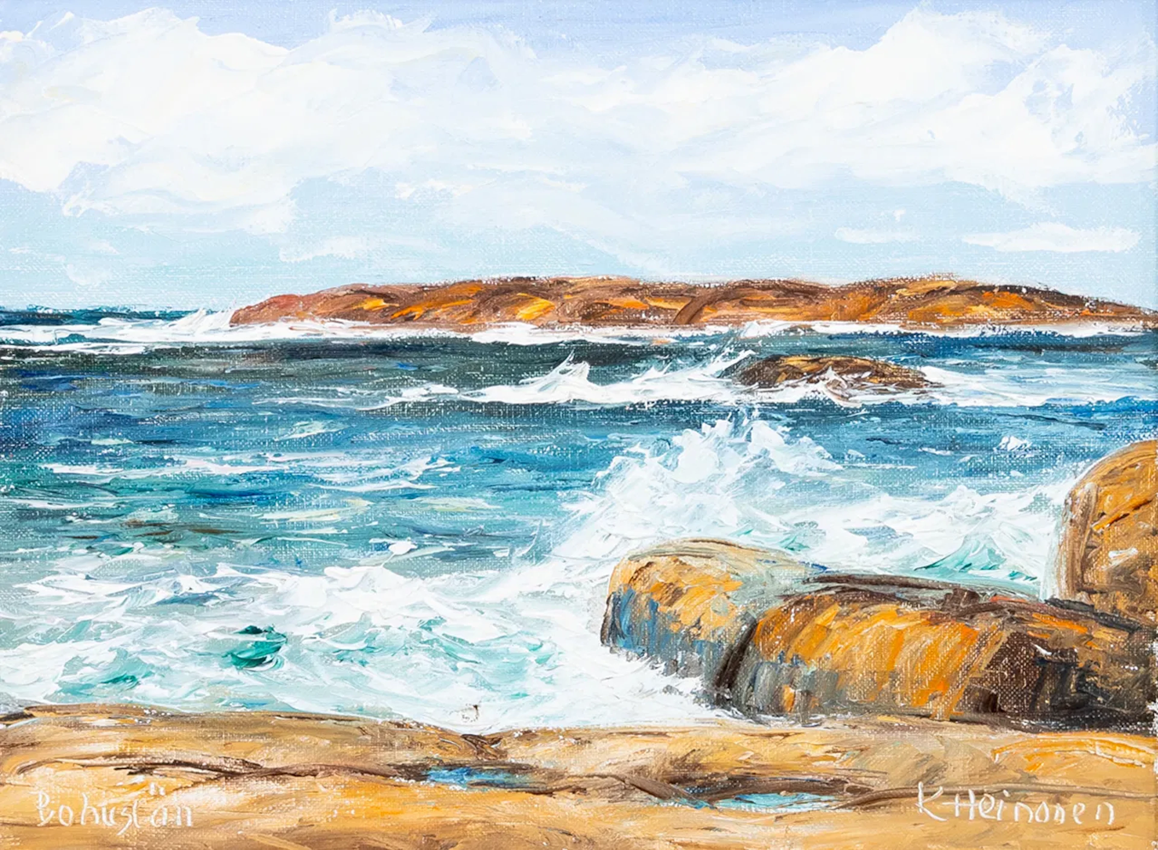 KURT ERIK HEINONEN (born 1915), oil on canvas, signed