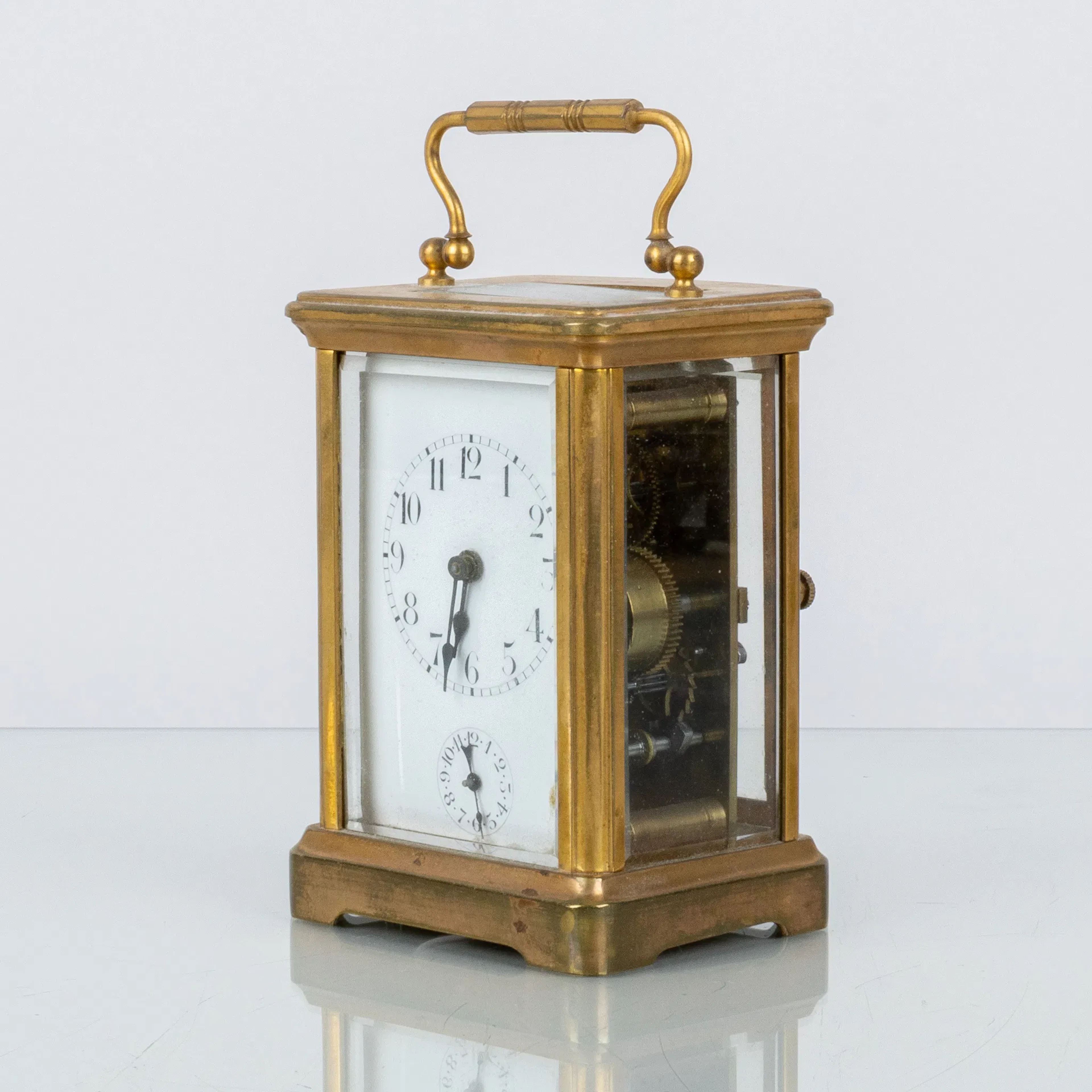 RESEUR, mässing och glas, 1800-/1900-tal