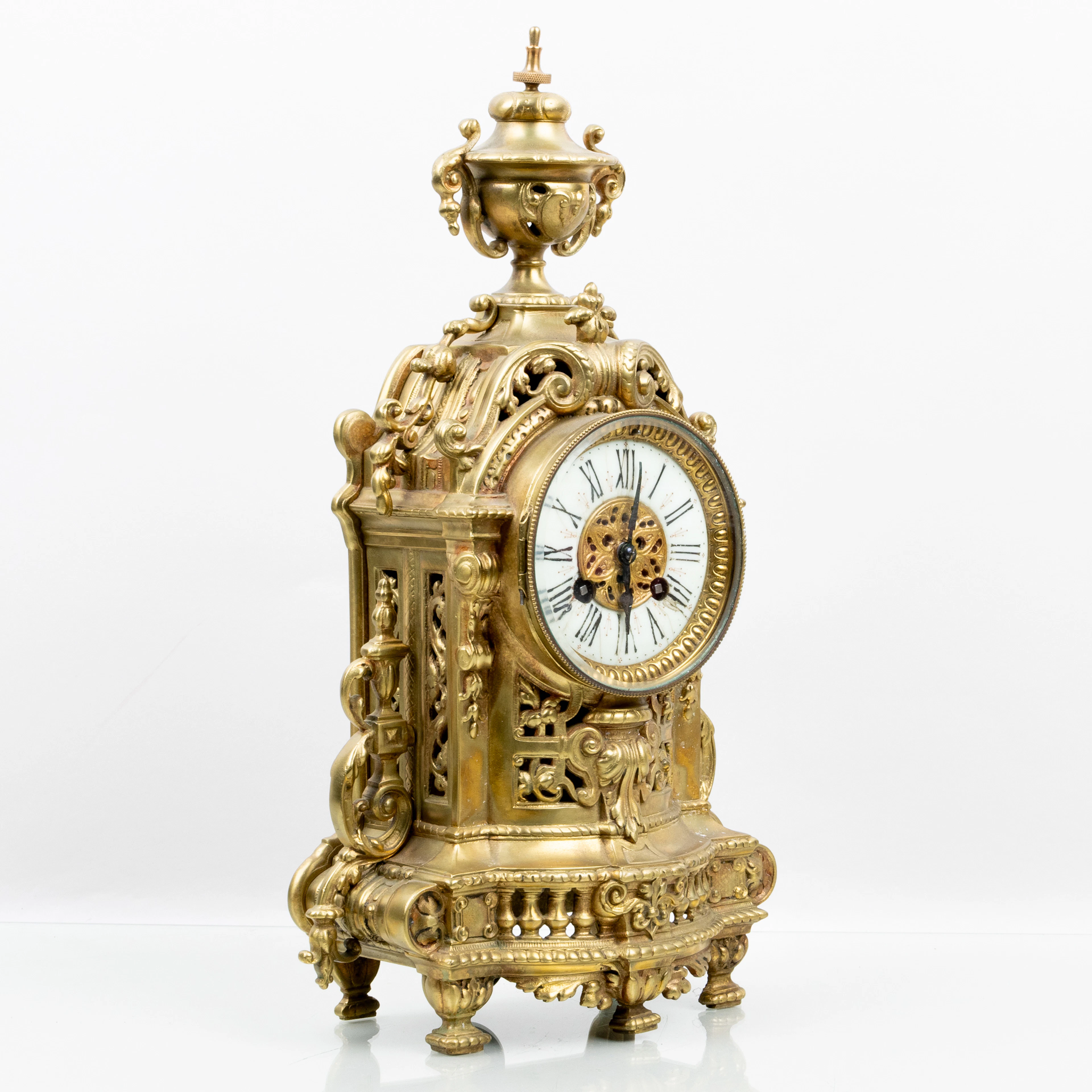 TISCH Pendel, Messing, 1800er Jahre