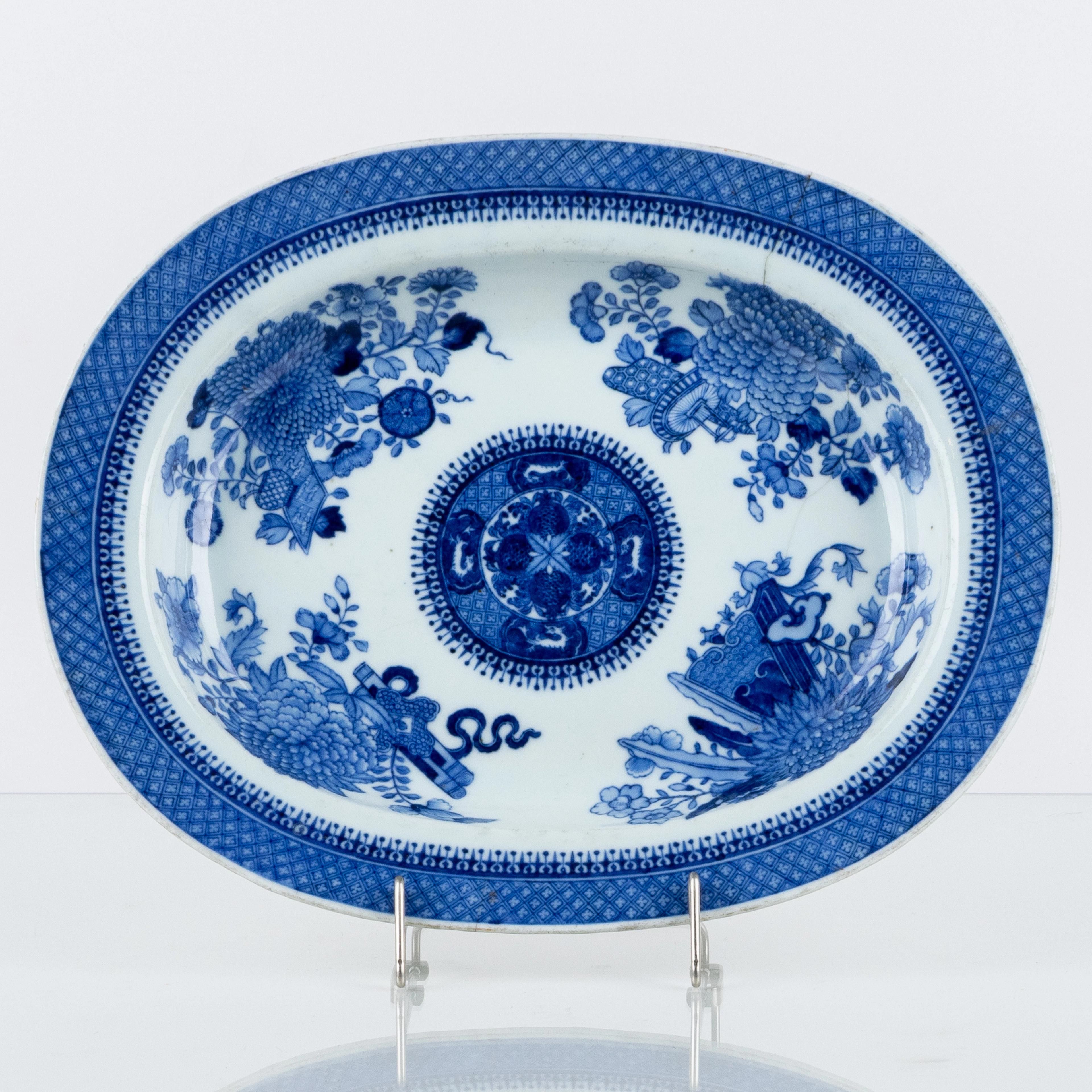PAN PARA ASAR, PORCELANA, China, siglos XVIII/XIX