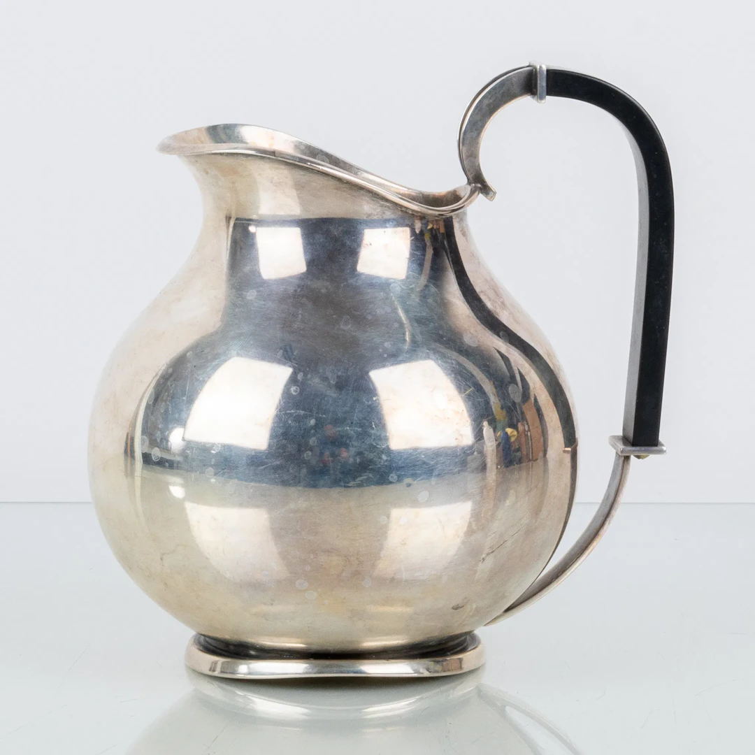 BRINGARE, plata níquel-blanco y baquelita, Atla, Dinamarca, años 30