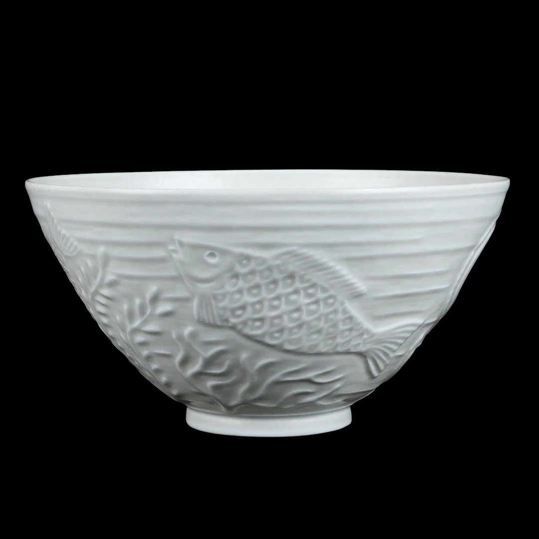 GUNNAR NYLUND, a porcelain bowl, Rörstrand, unmarked