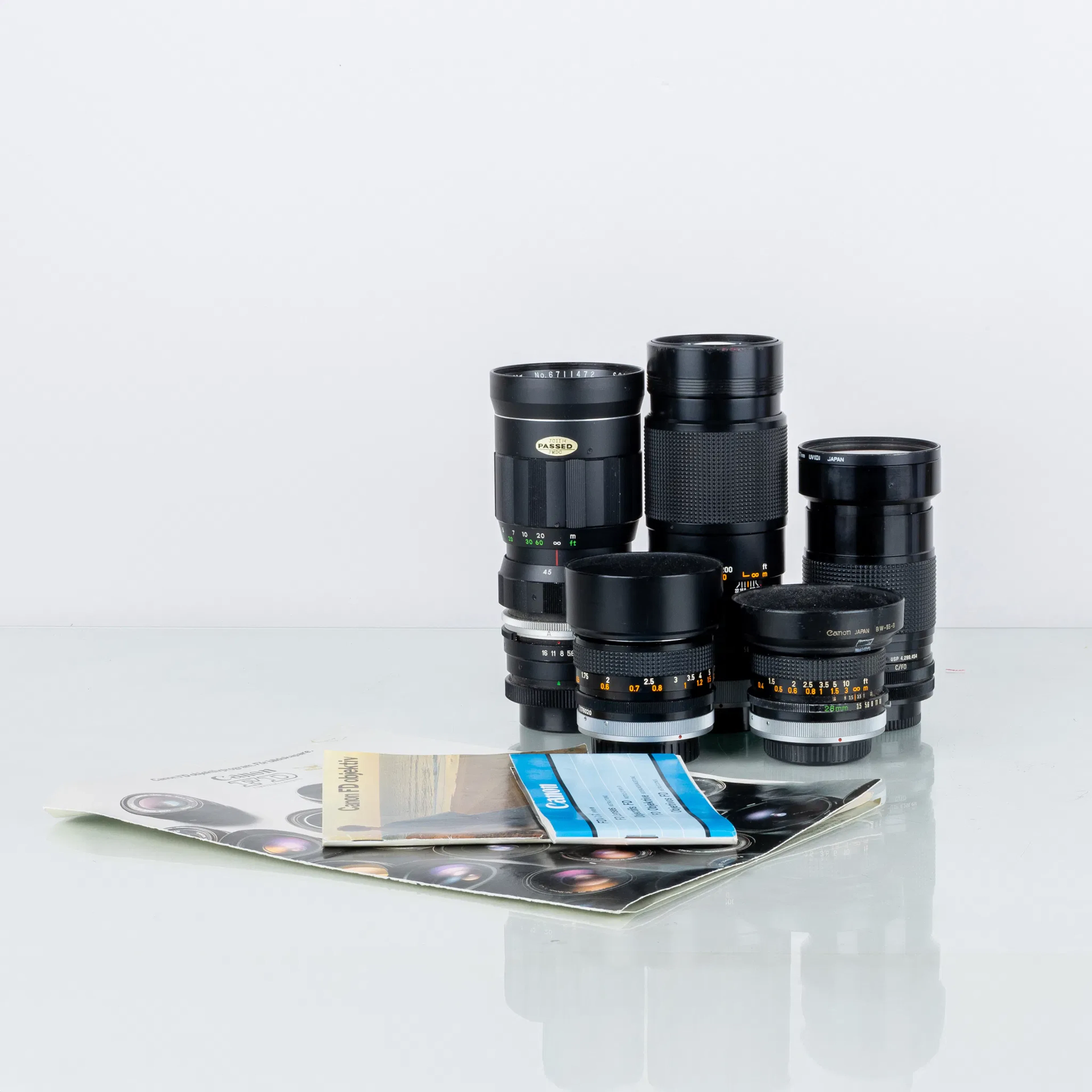 LENS, 5 pcs, Canon FD