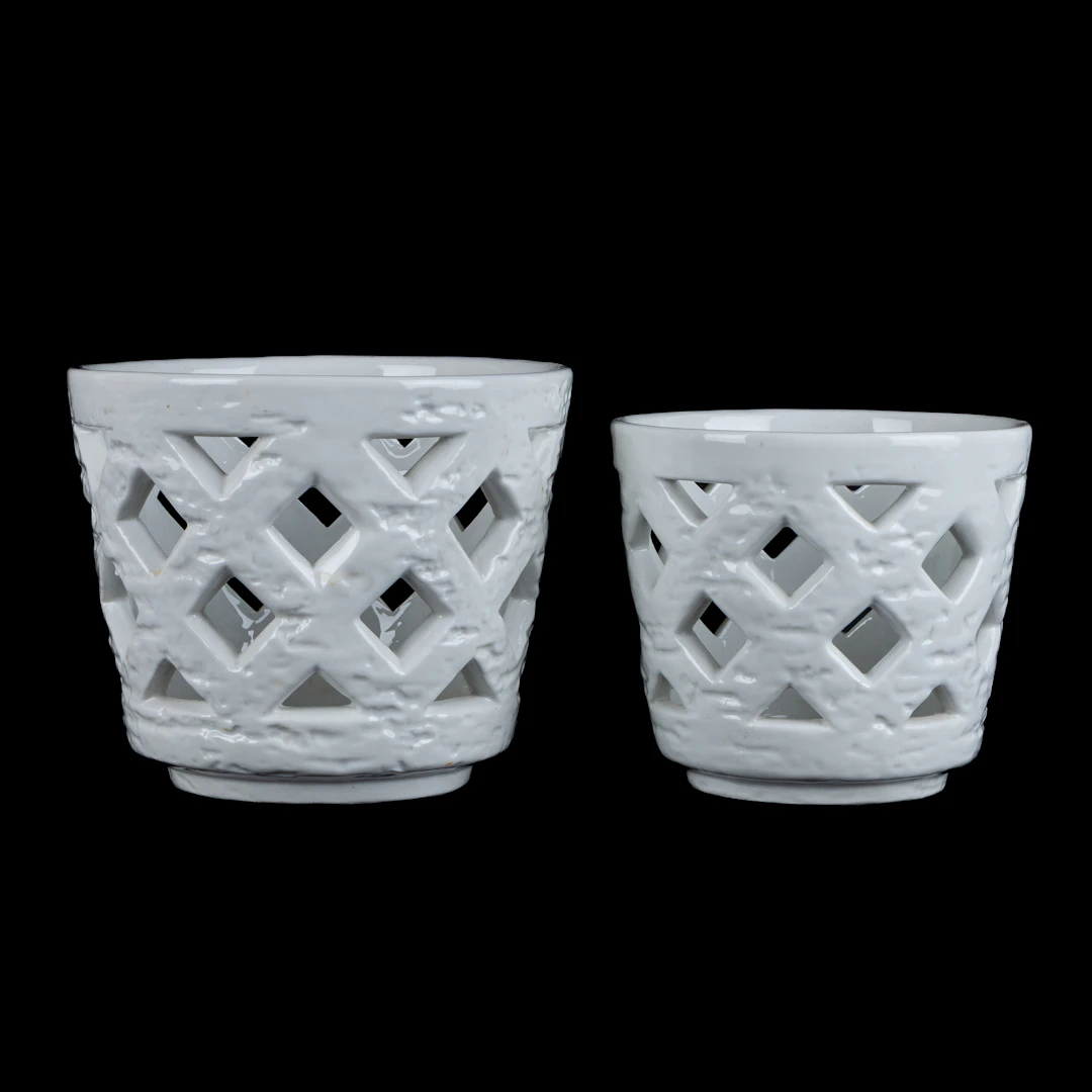GUNNAR NYLUND, 2 outer liners, stoneware, Rörstrand
