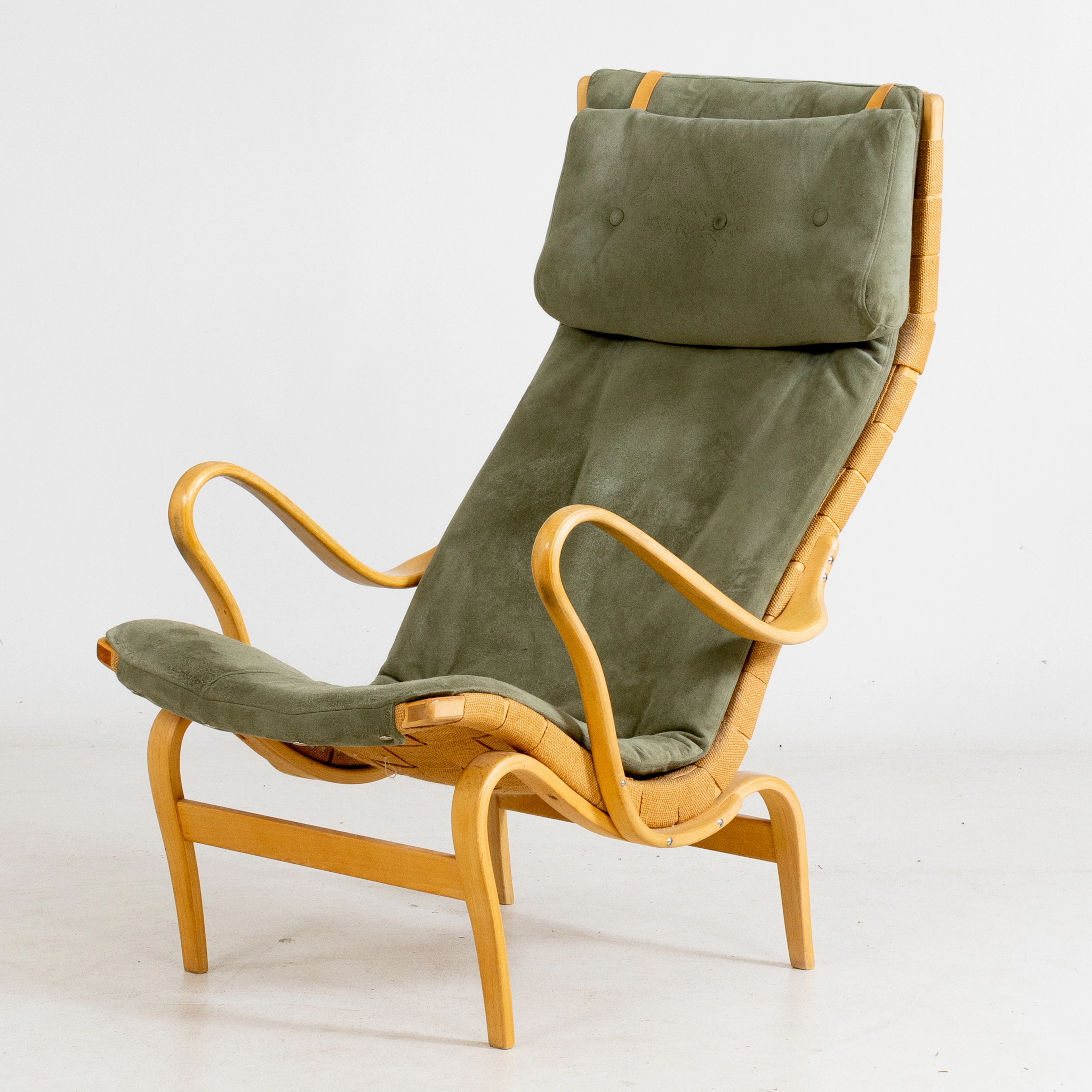 BRUNO MATHSSON, un fauteuil inclinable, « Pernilla 2 », Firma Karl Mathsson