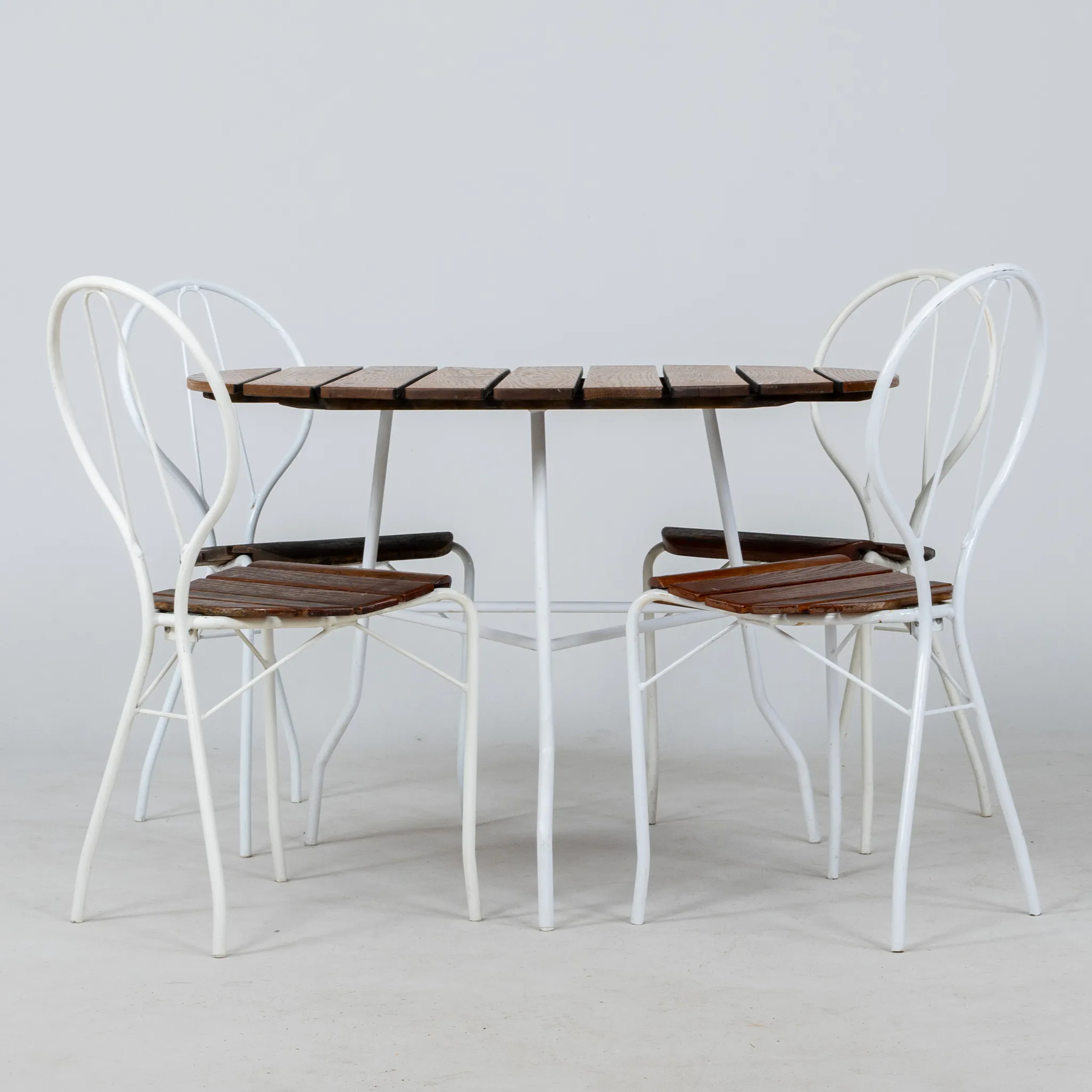 TORE AHLSÉN, muebles de jardín de 5 piezas, "Pia", Gärsnäs