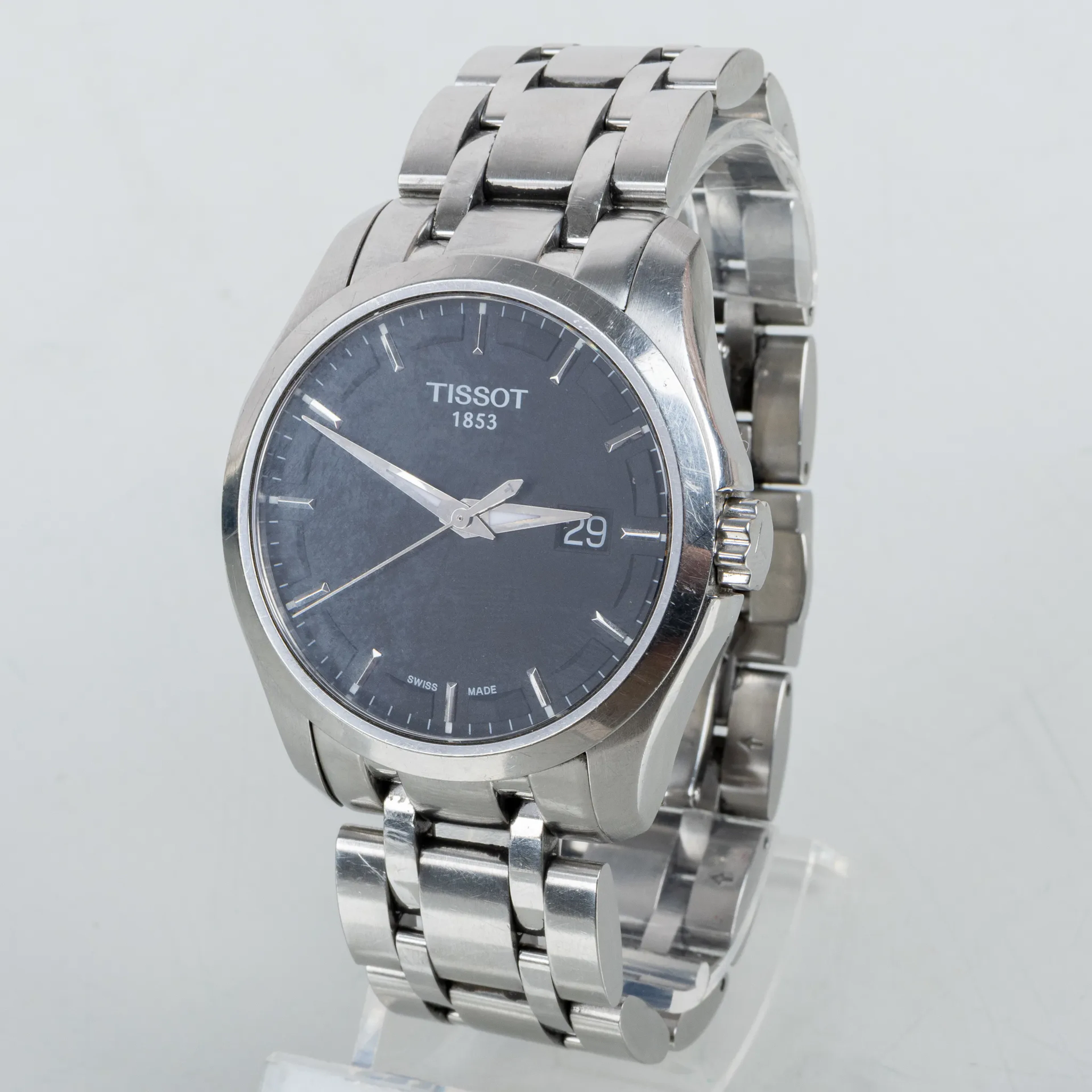 RELOJ DE PULSERA DE HOMBRE, Tissot, acero, años 2000